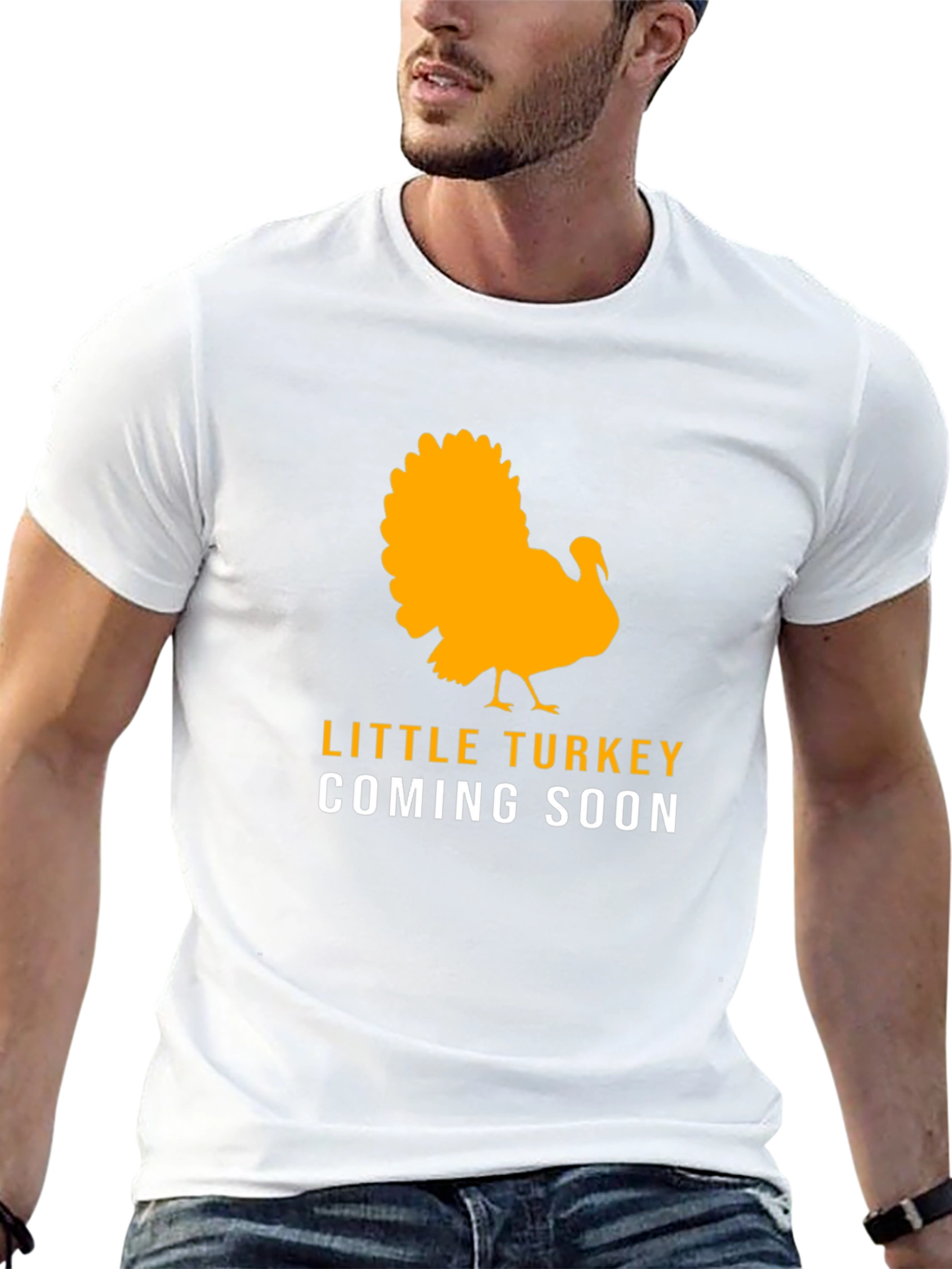 Black Little Turkey Coming Soon Black T-Shirt view 13