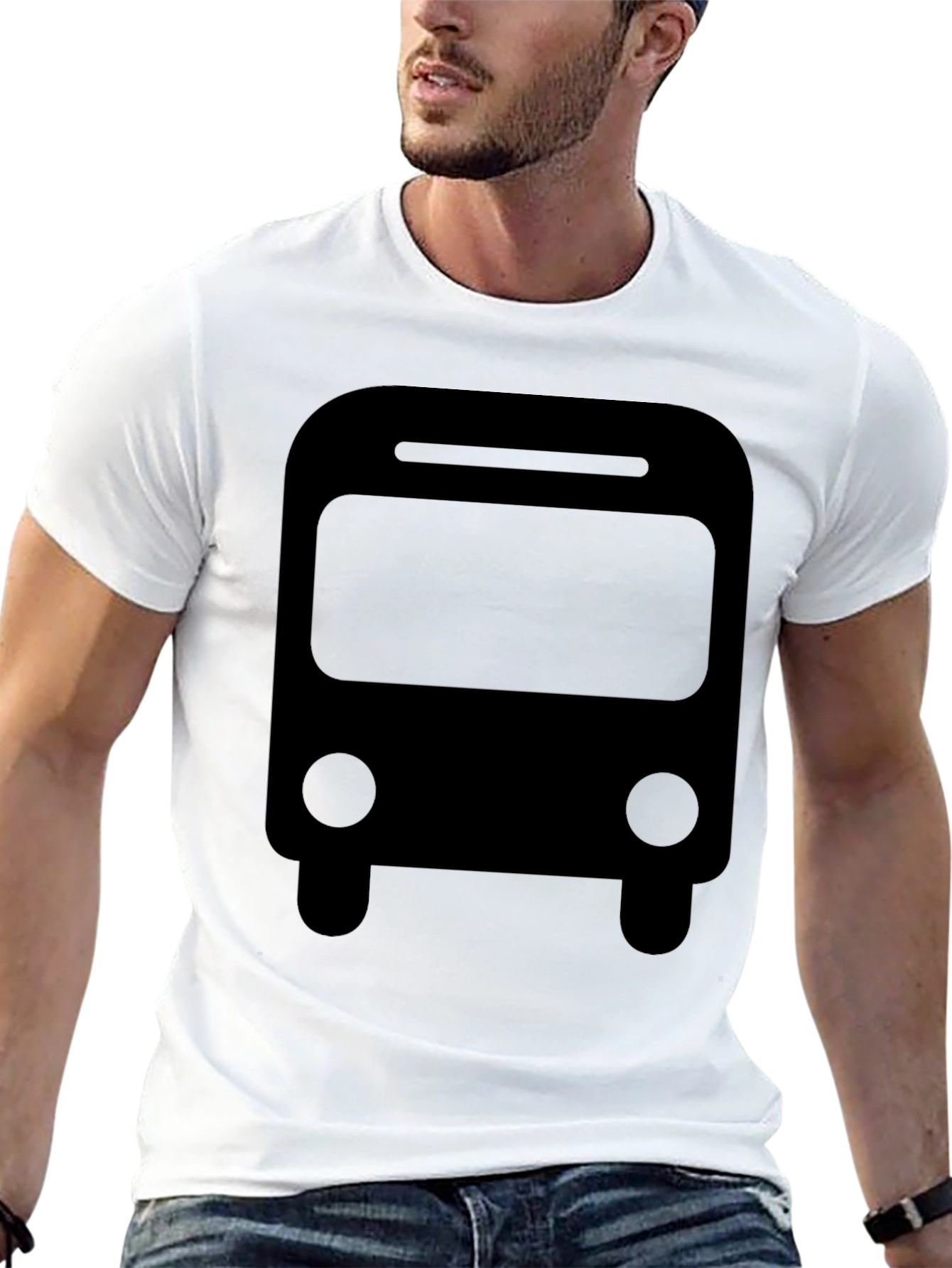 Black Black Bus Graphic Tee - Casual Comfort view 13