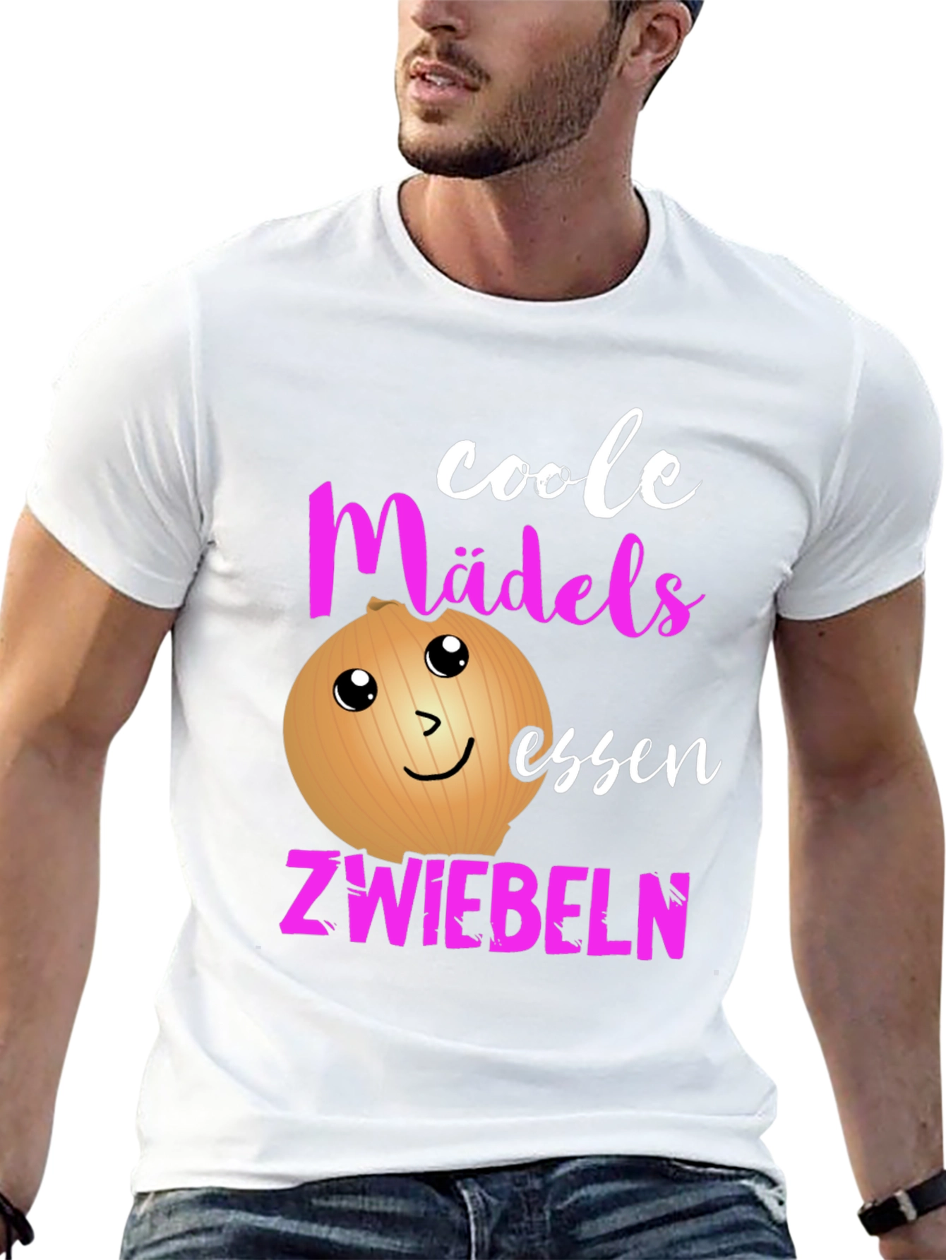 Black Funny German Onion T-Shirt for Cool Girls view 13