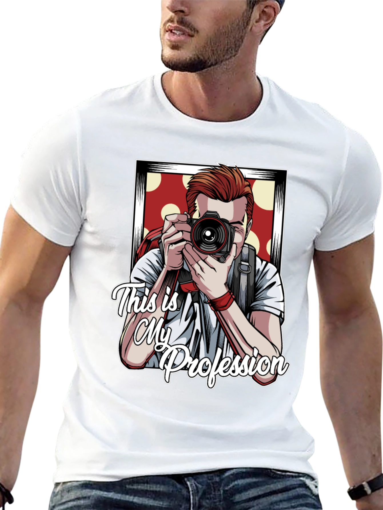 Photographer Profession Graphic T-Shirt - 13