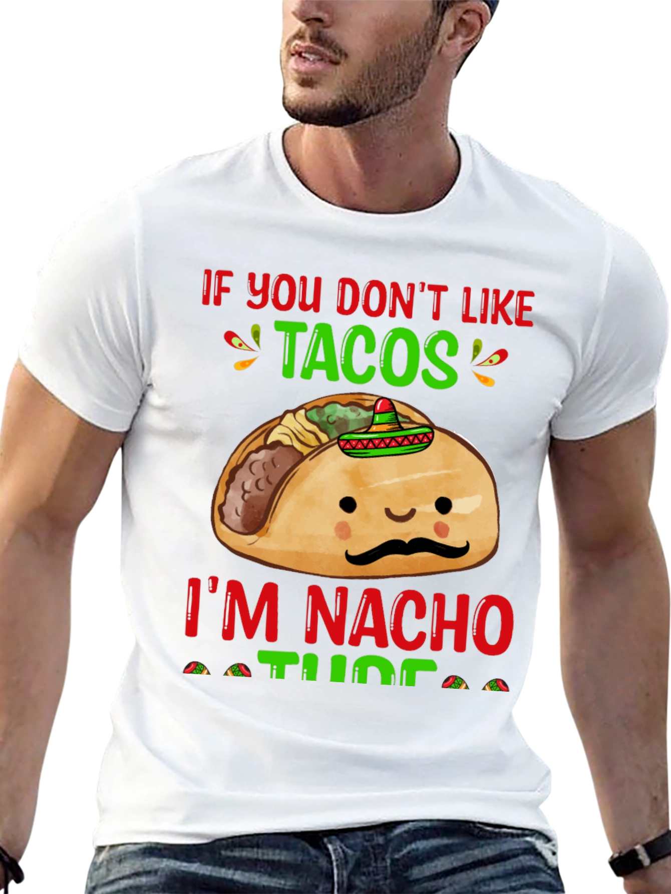 Black Funny Taco Lover T-Shirt - If You Don't Like Tacos! view 13