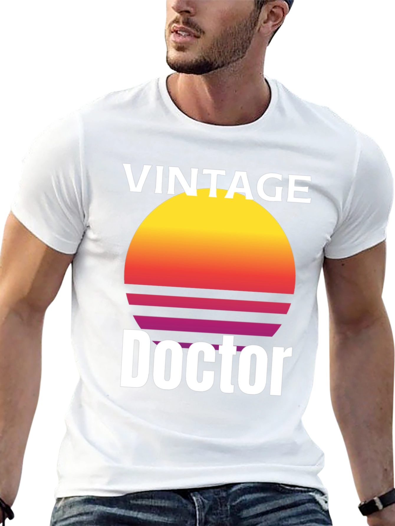 Vintage Doctor Graphic Tee - Retro Style - 13