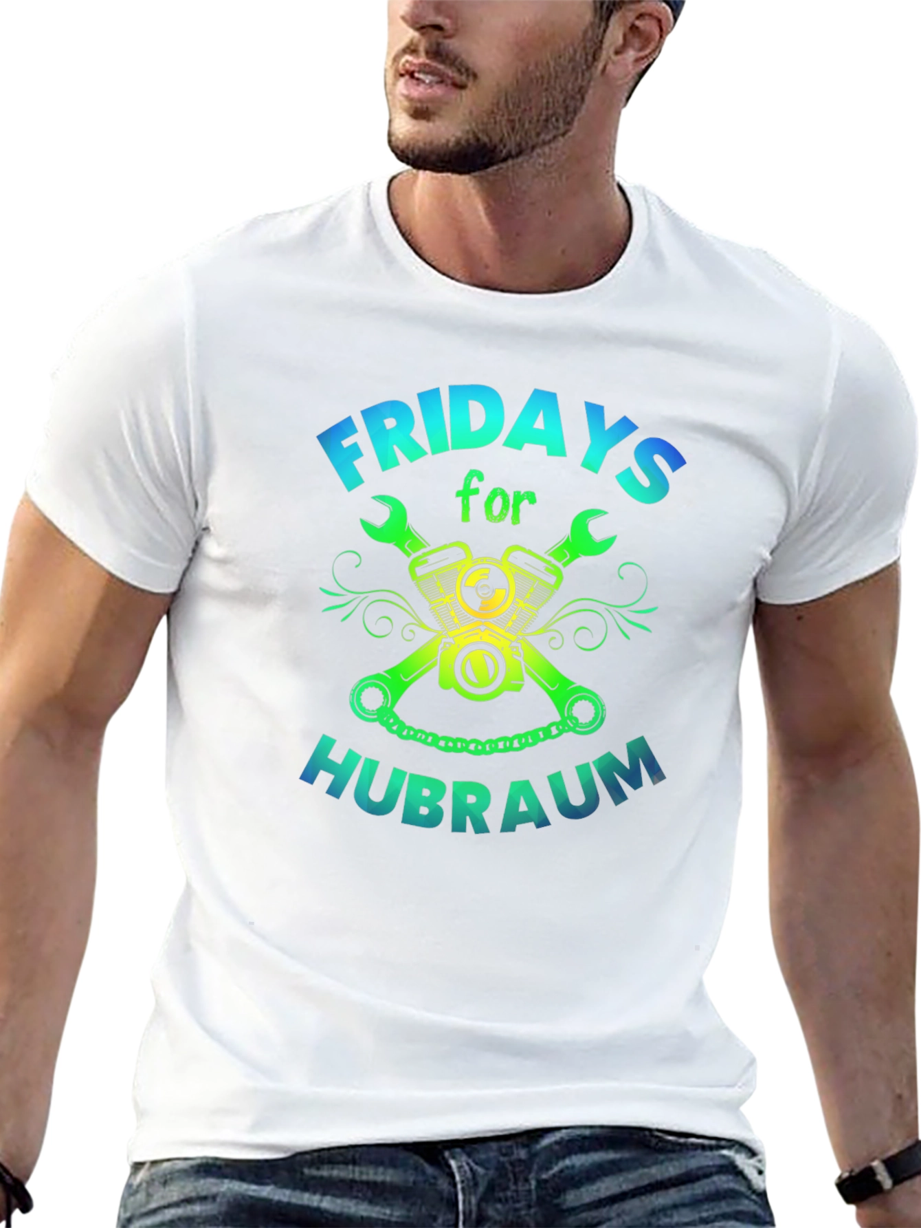 Fridays Hubraum T-Shirt - Mechanic & Car Enthusiast - 13