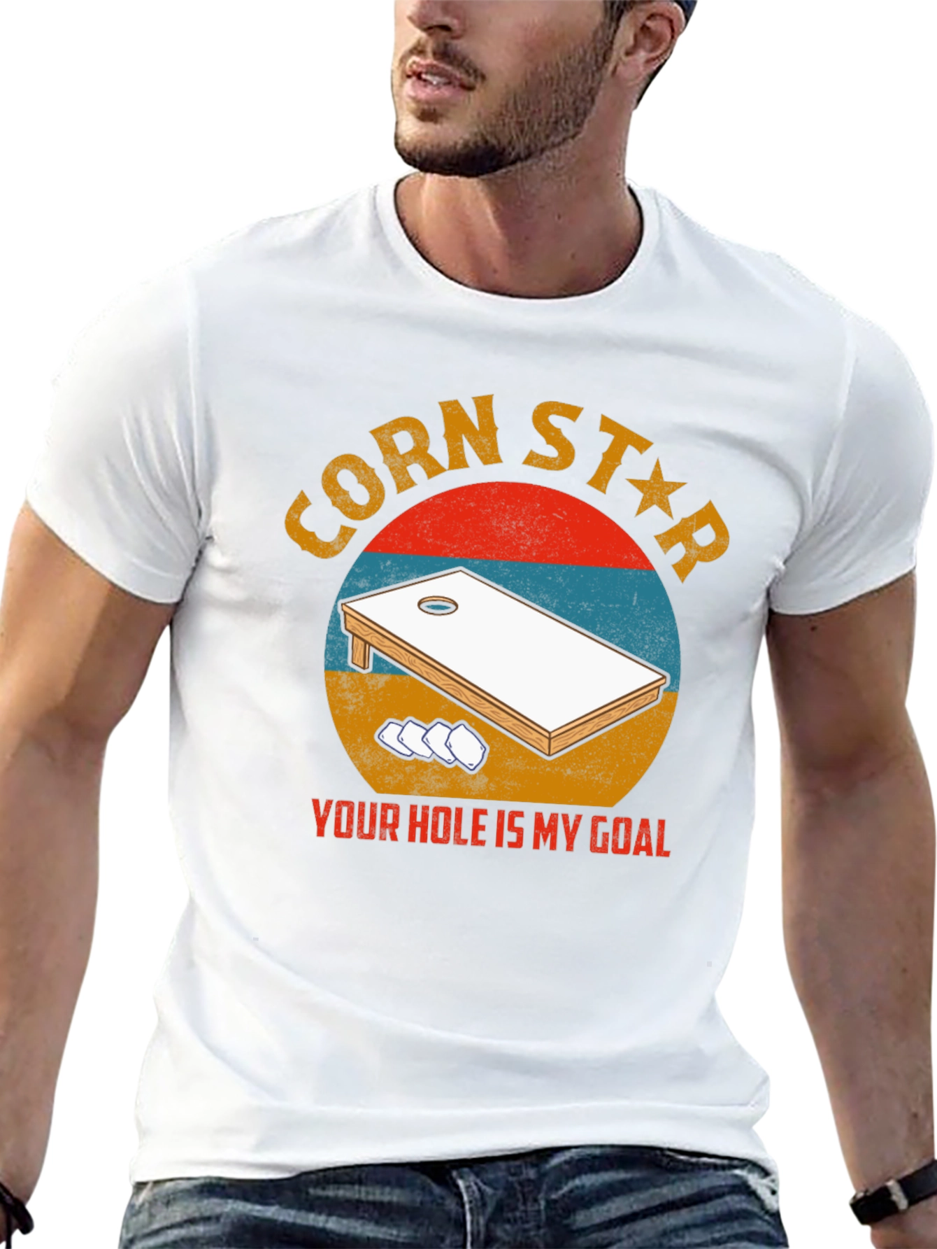 Black Corn Star T-Shirt - Your Hole Is My Goal view 13