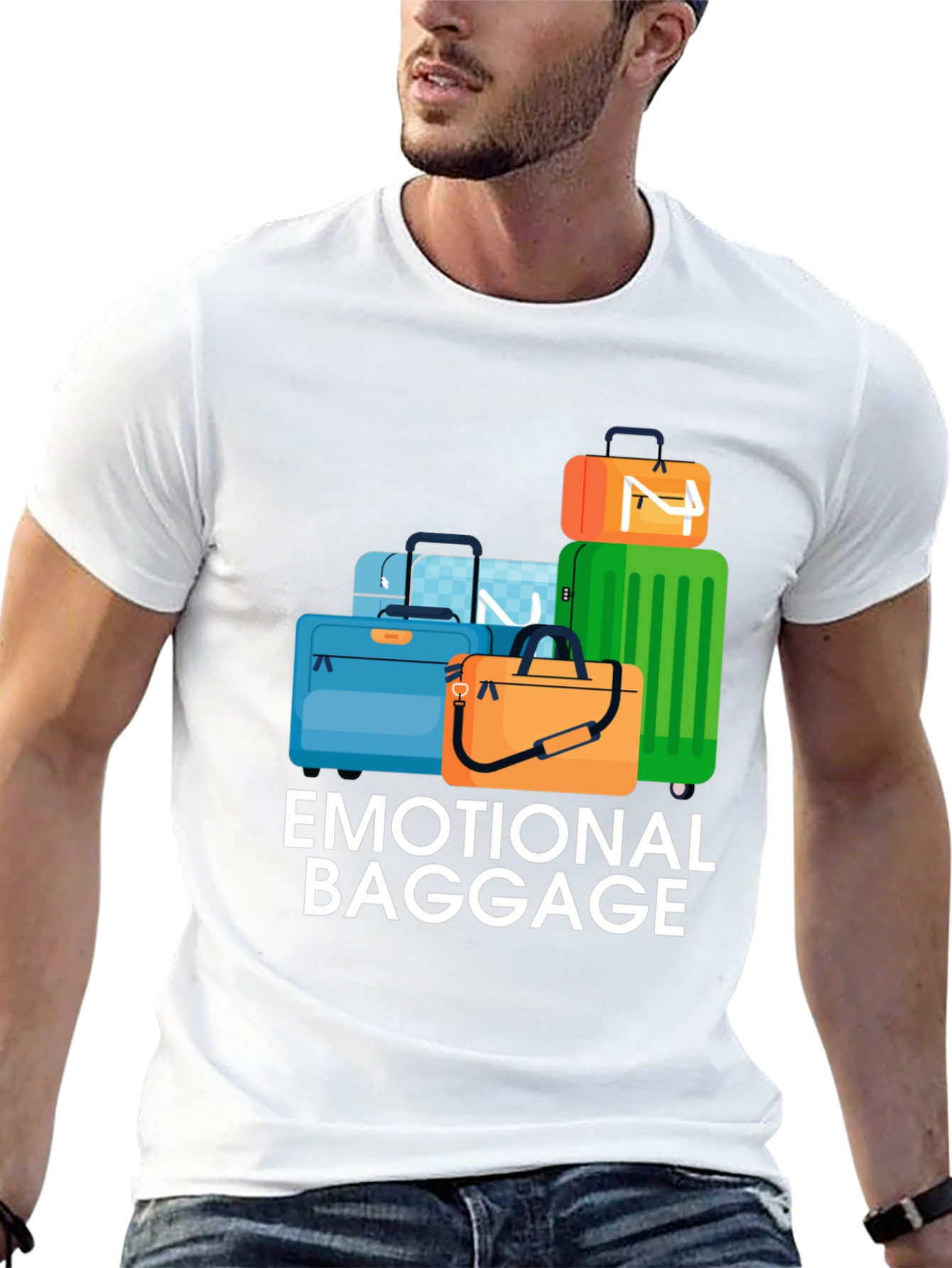 Emotional Baggage Graphic T-Shirt - 13