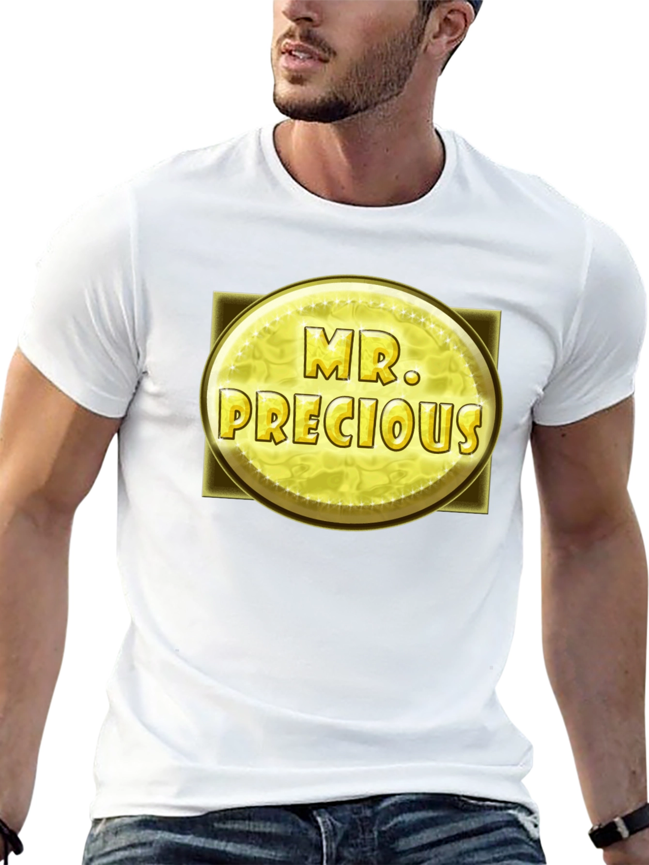 Black Mr. Precious Graphic T-Shirt - Bold Statement Tee view 13