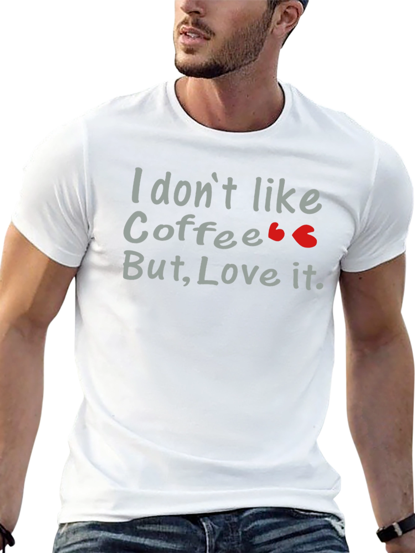 Black Coffee Lover T-Shirt - I Don't Like Coffee, But Love It view 13