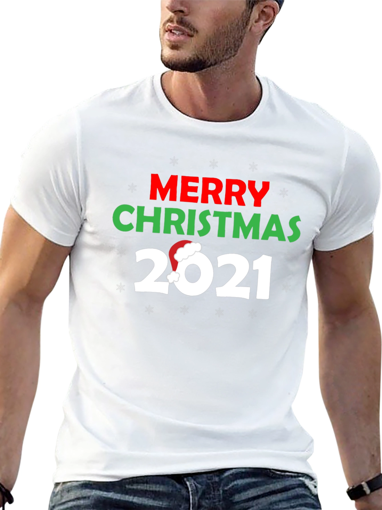 Merry Christmas 2021 Graphic T-Shirt - 13