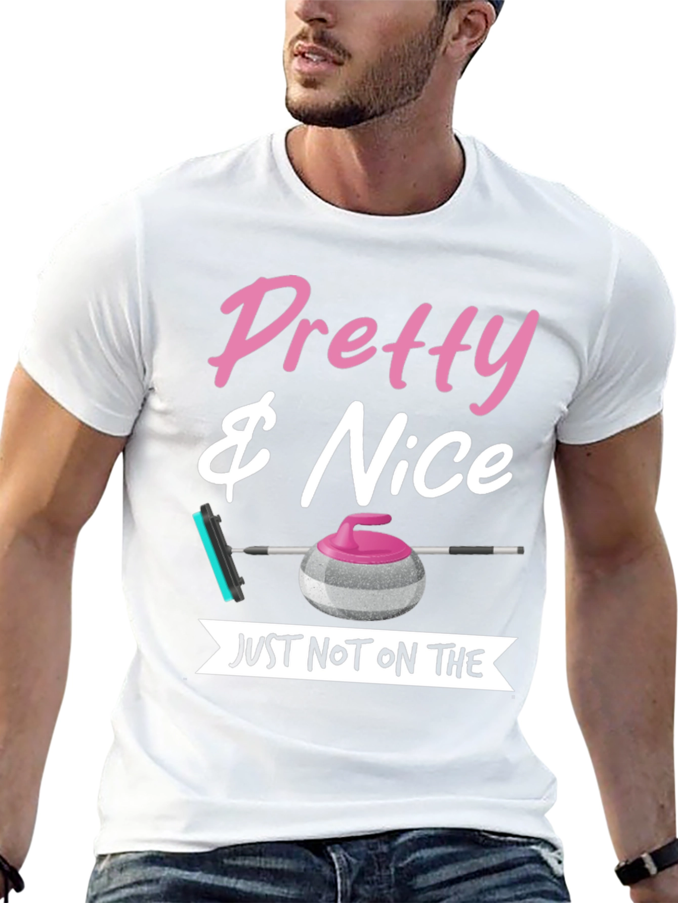 Black Pretty & Nice Curling T-Shirt view 13