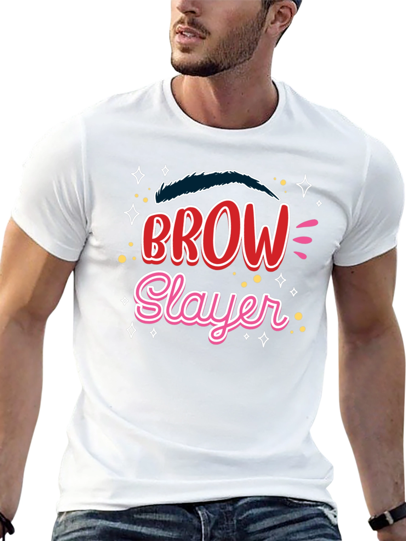 Black Brow Slayer Graphic Tee view 13