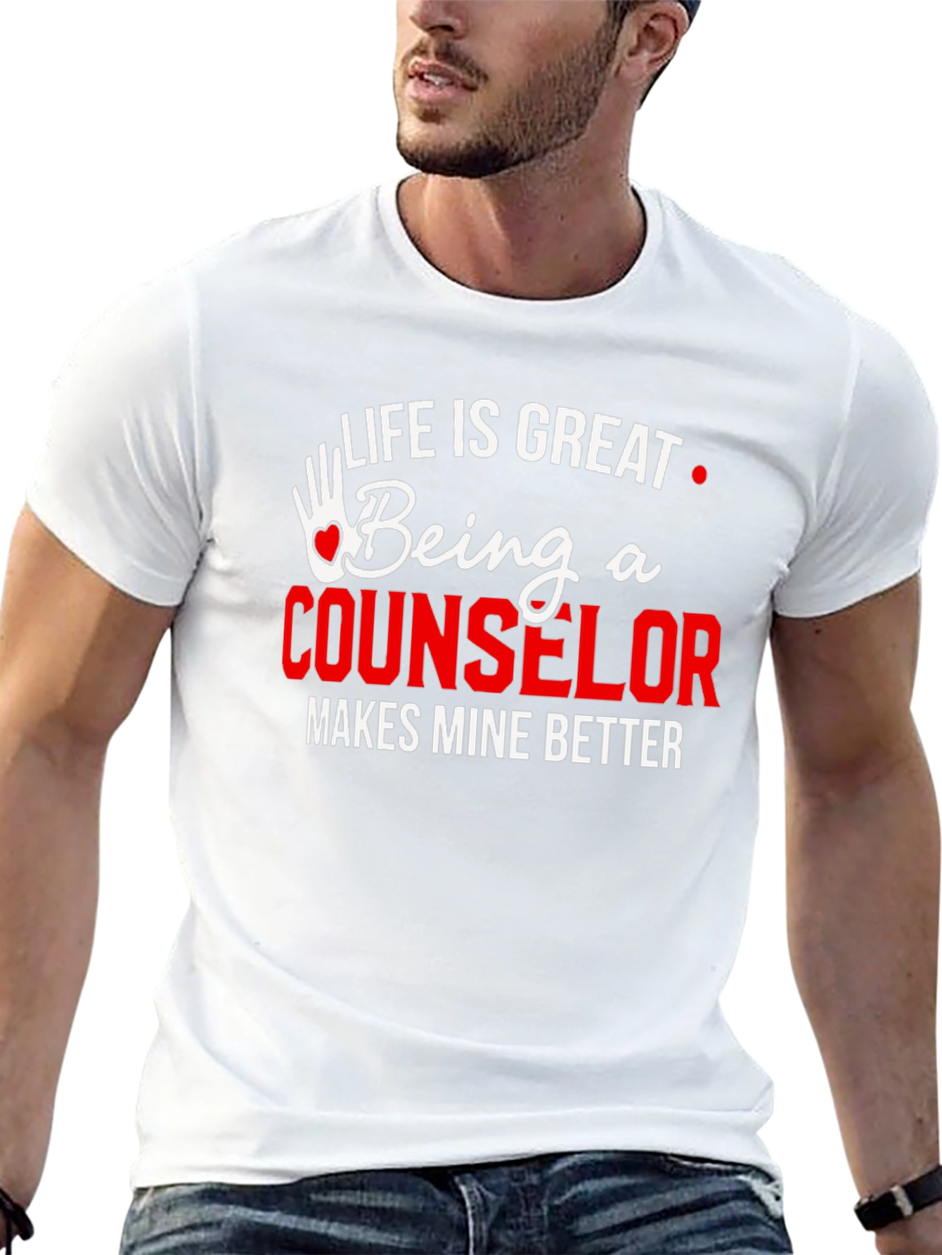 Black Life is Great Counselor T-Shirt view 13