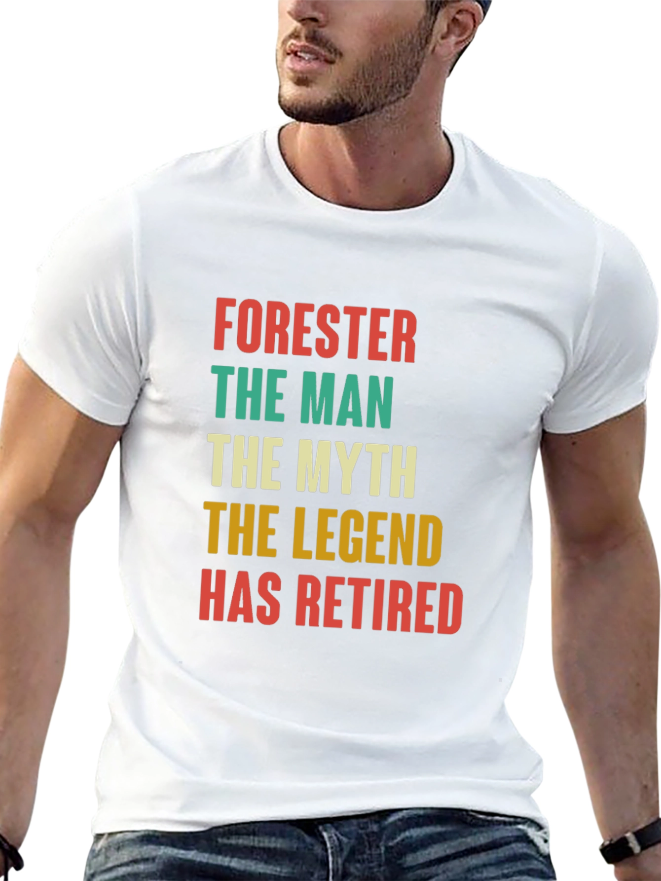Black Forester Retirement T-Shirt: The Man, The Myth, The Legend view 13
