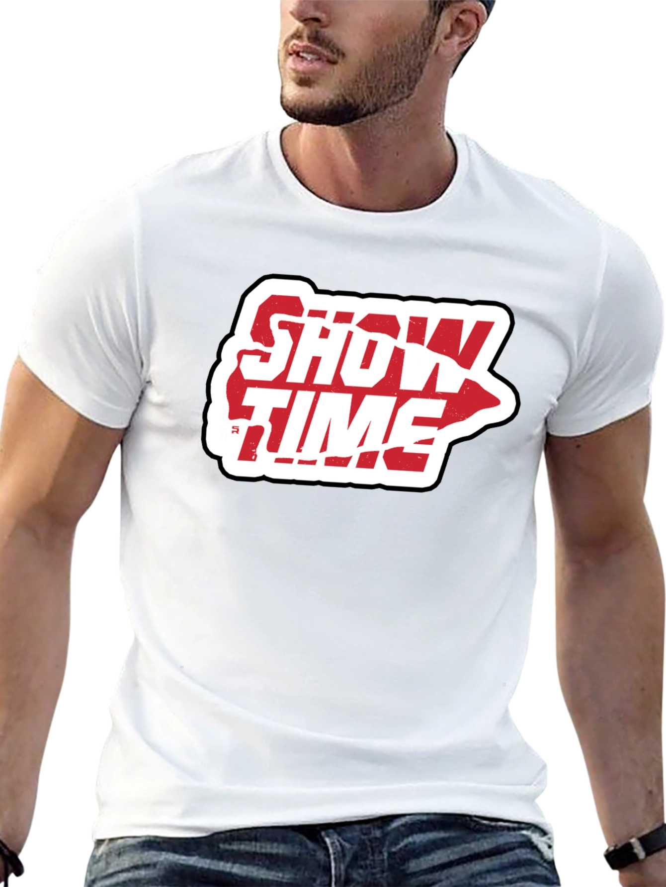 Black Showtime Graphic Tee - Black view 13