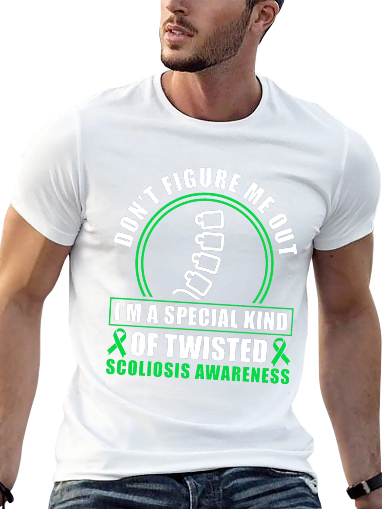 Twisted Scoliosis Awareness T-Shirt - 13