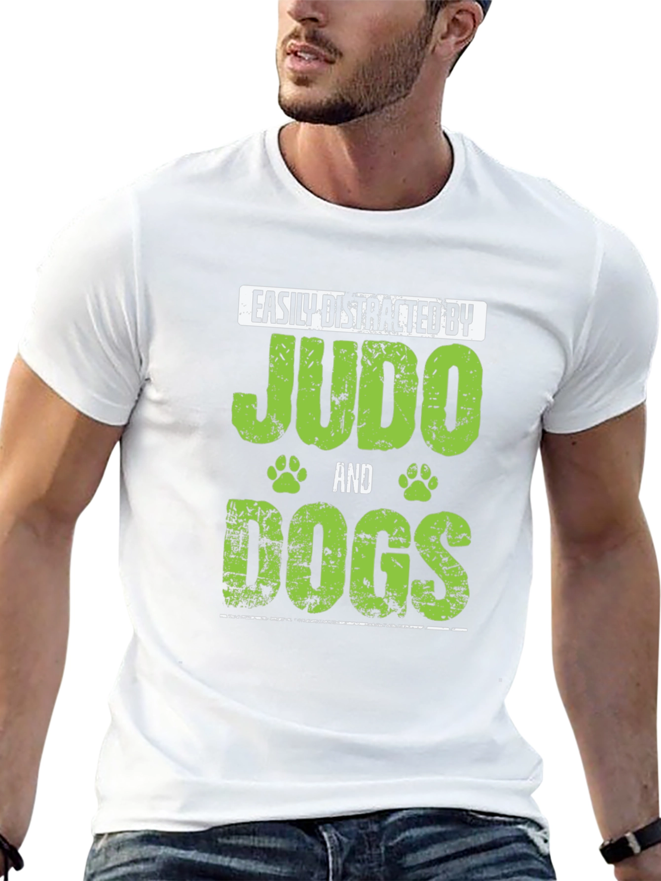 Black Judo and Dogs T-Shirt view 13