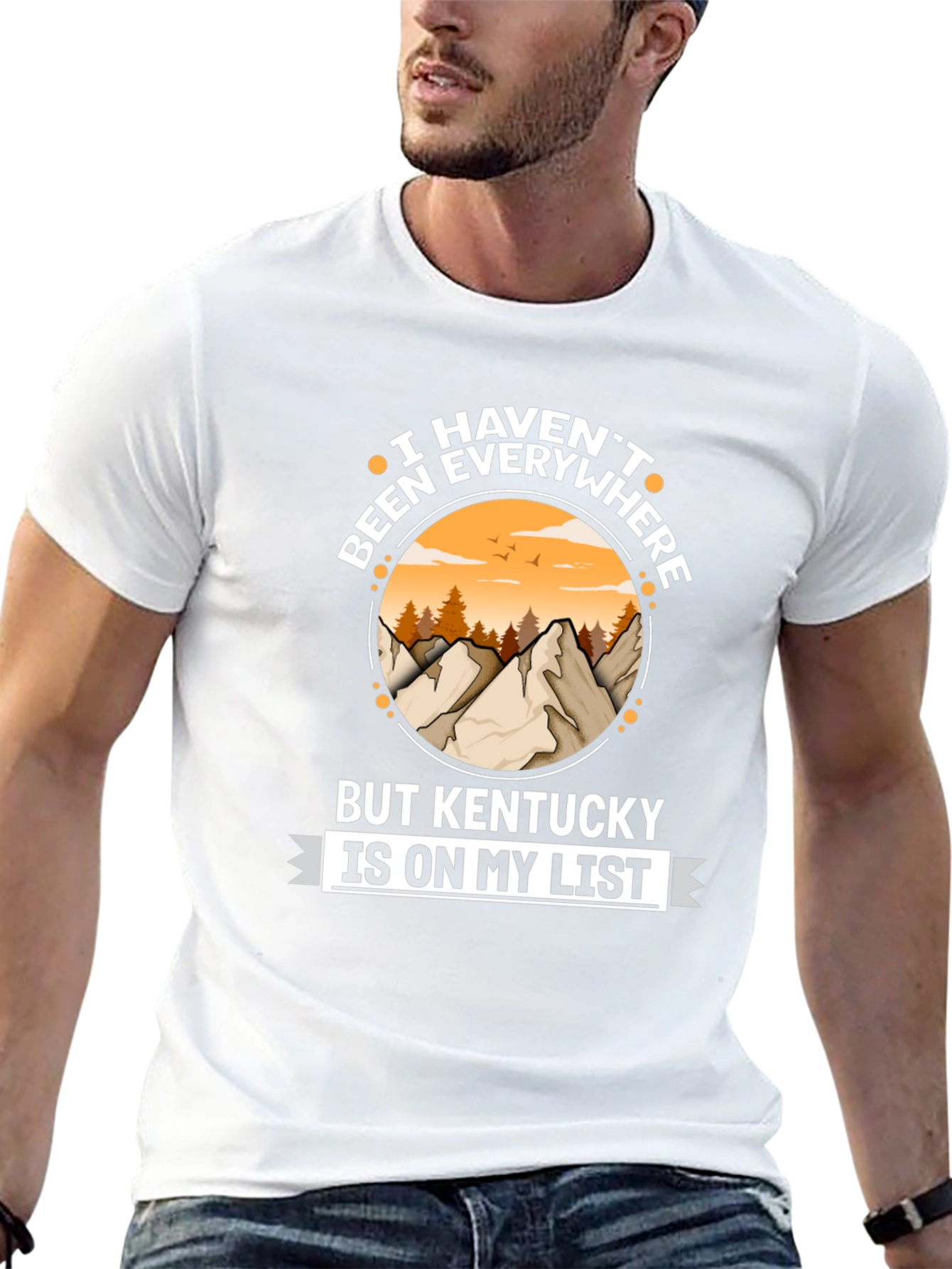 Black Kentucky Travel T-Shirt - Adventure Awaits view 13