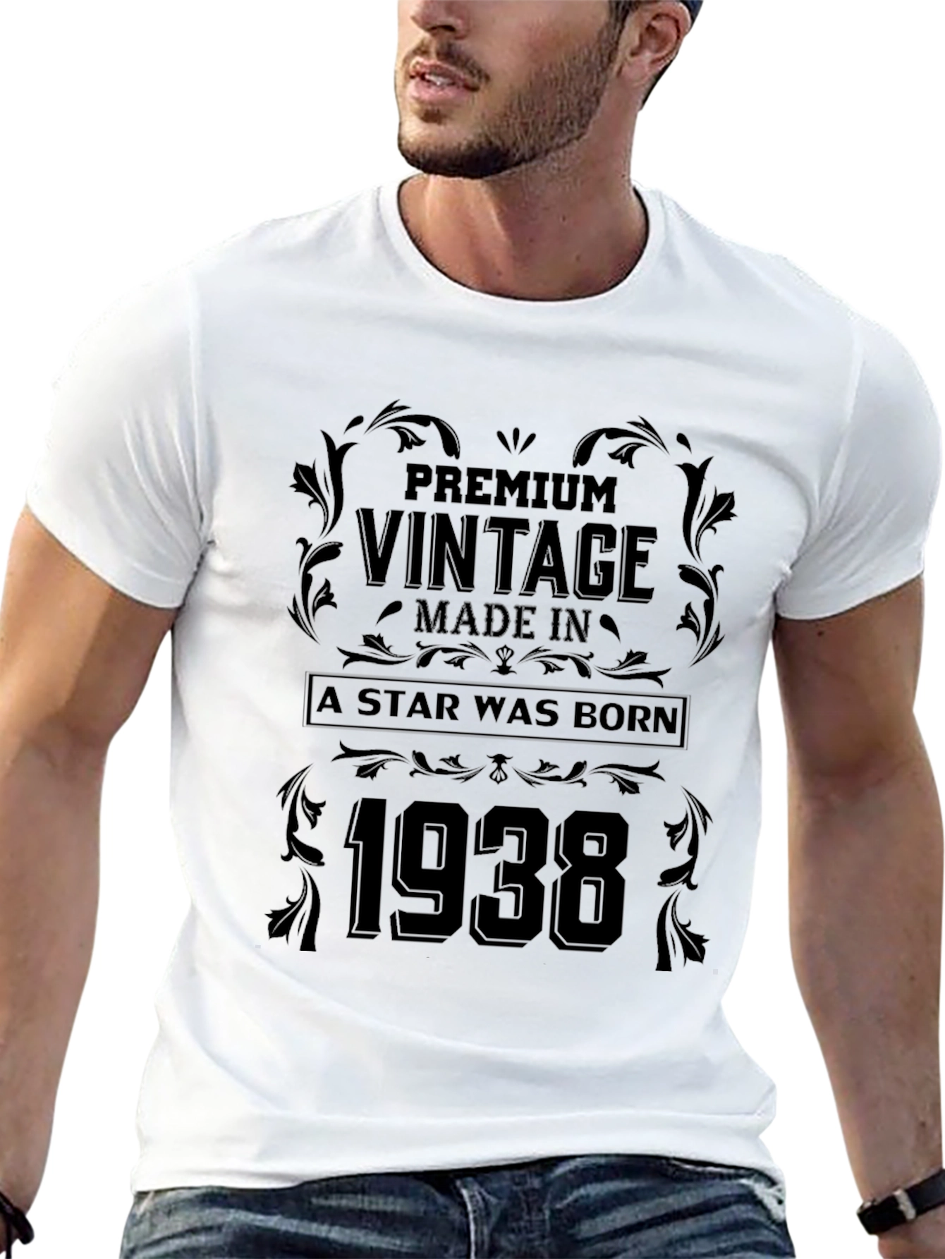 Premium Vintage 1938 Birthday T-Shirt - 13