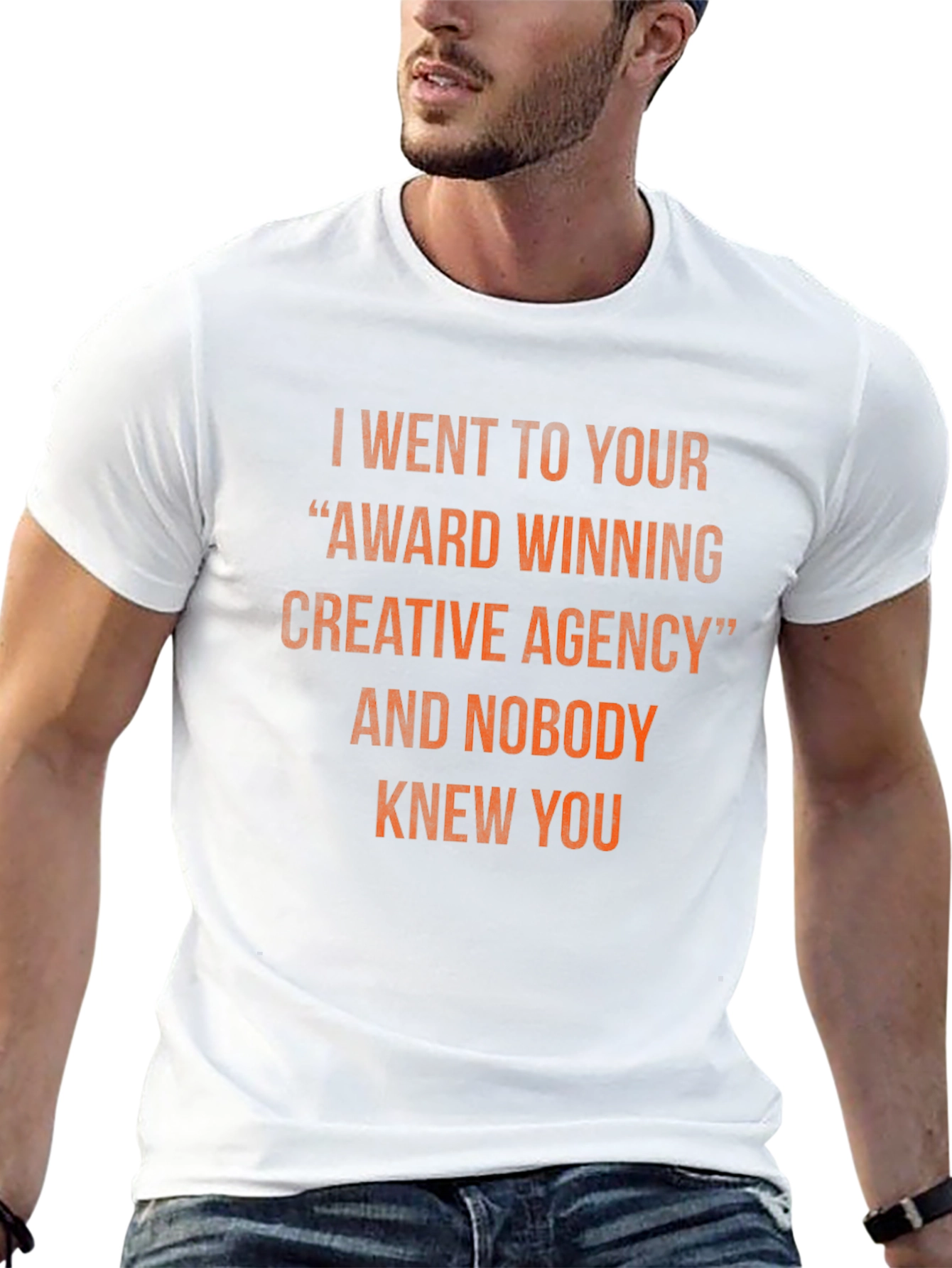 Black Funny Award Winning Agency Graphic Tee view 13