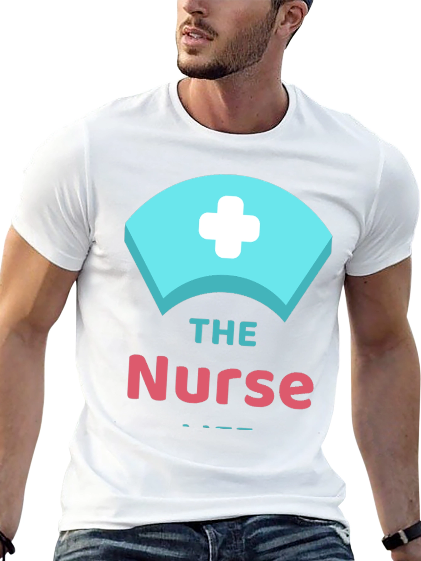 Black The Nurse Graphic Tee - Medical Apparel view 13