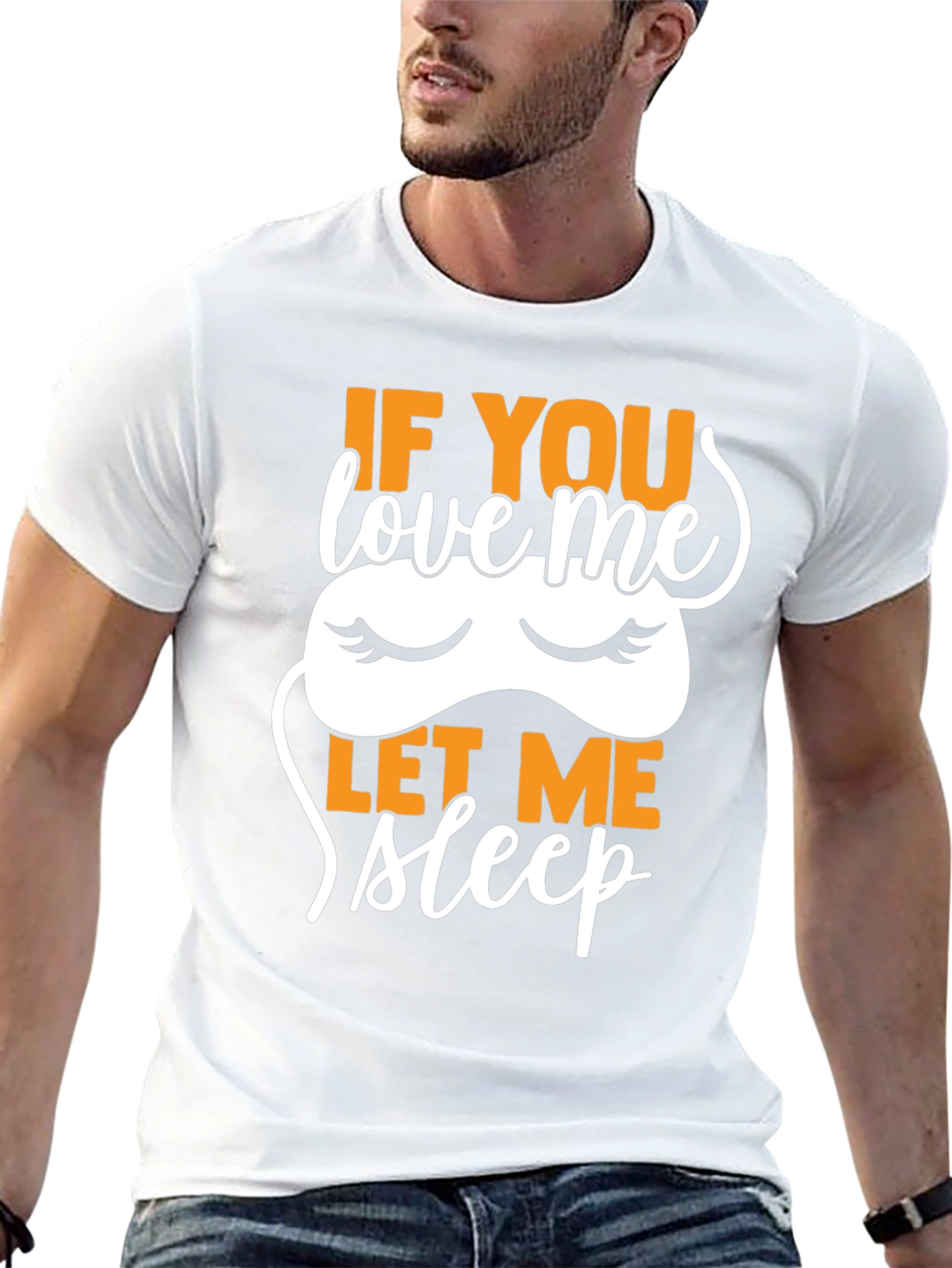Black If You Love Me Let Me Sleep T-Shirt view 13