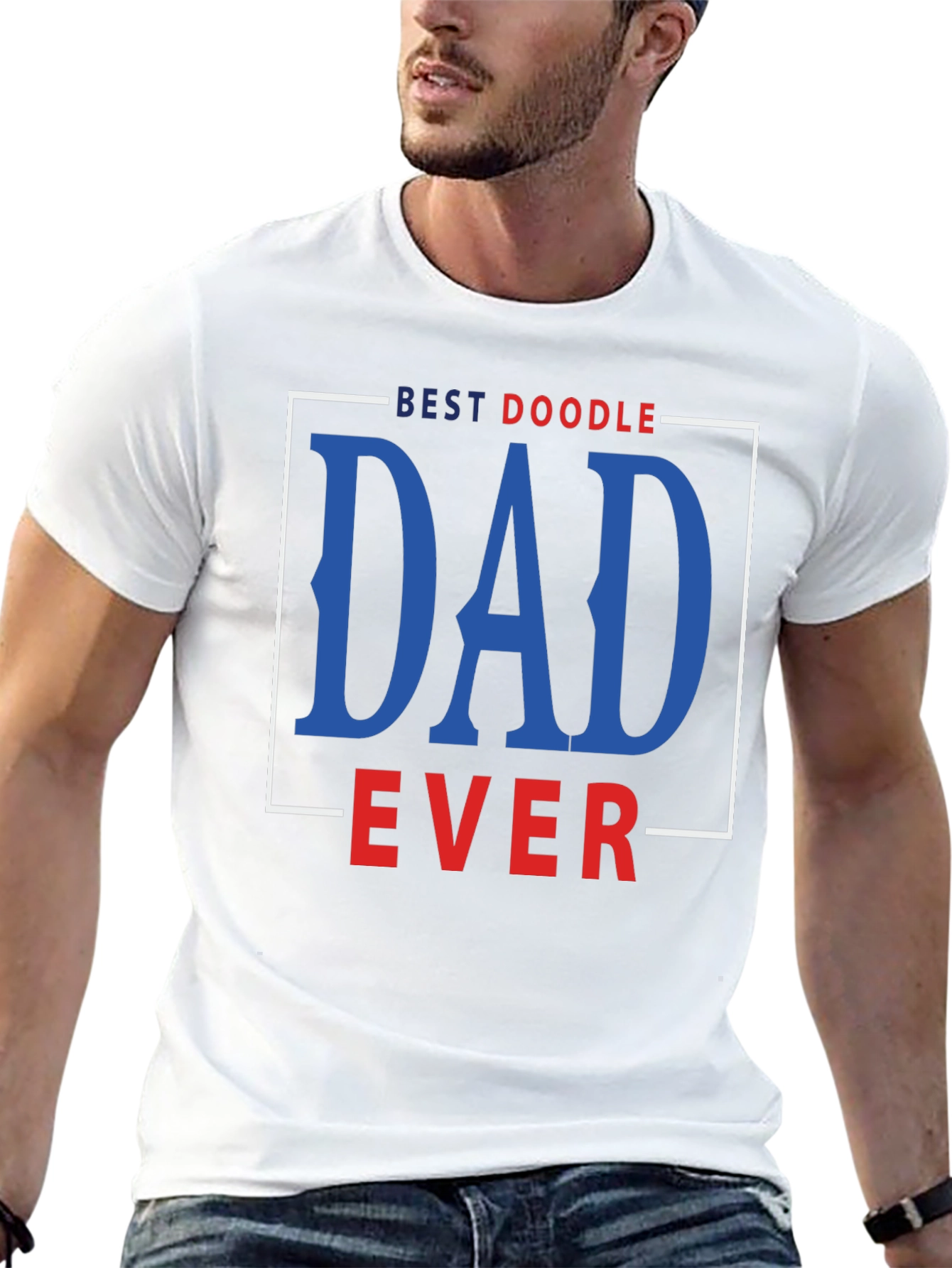 Best Doodle Dad Ever T-Shirt - 13