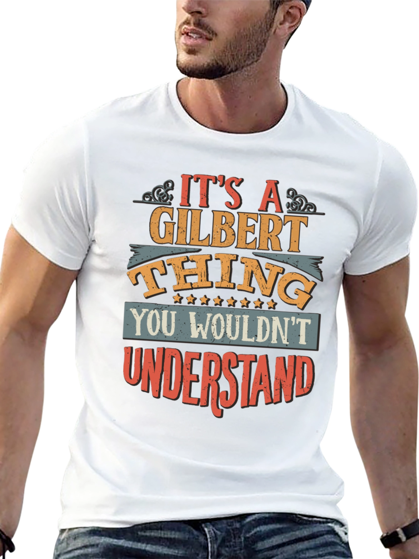 Black Gilbert Thing T-Shirt - You Wouldn't Understand view 13