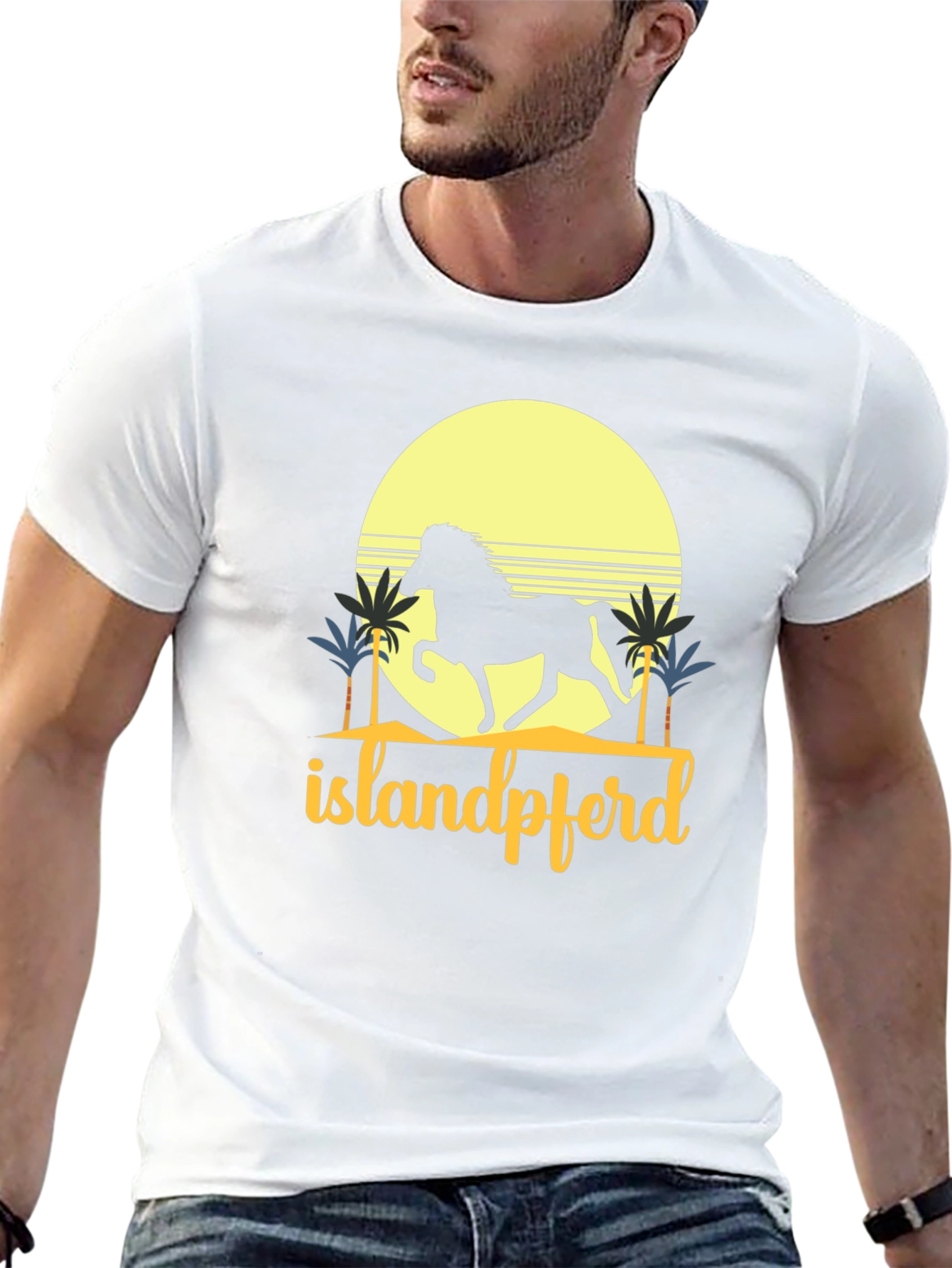 Islandpferd T-Shirt - Horse Graphic Tee - 13