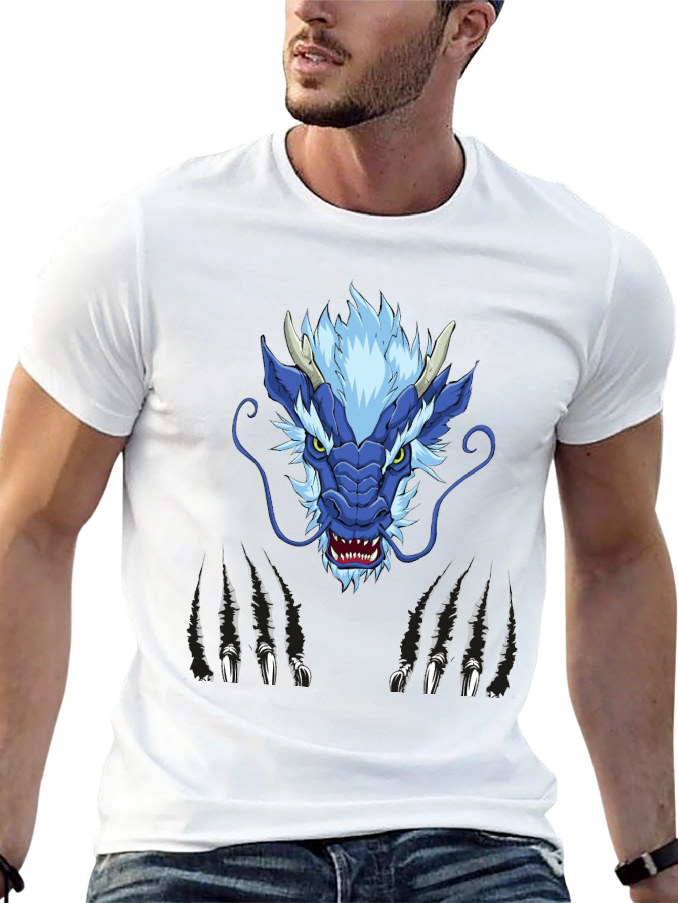 Black Dragon Graphic Tee - Unleash Your Inner Beast! view 13