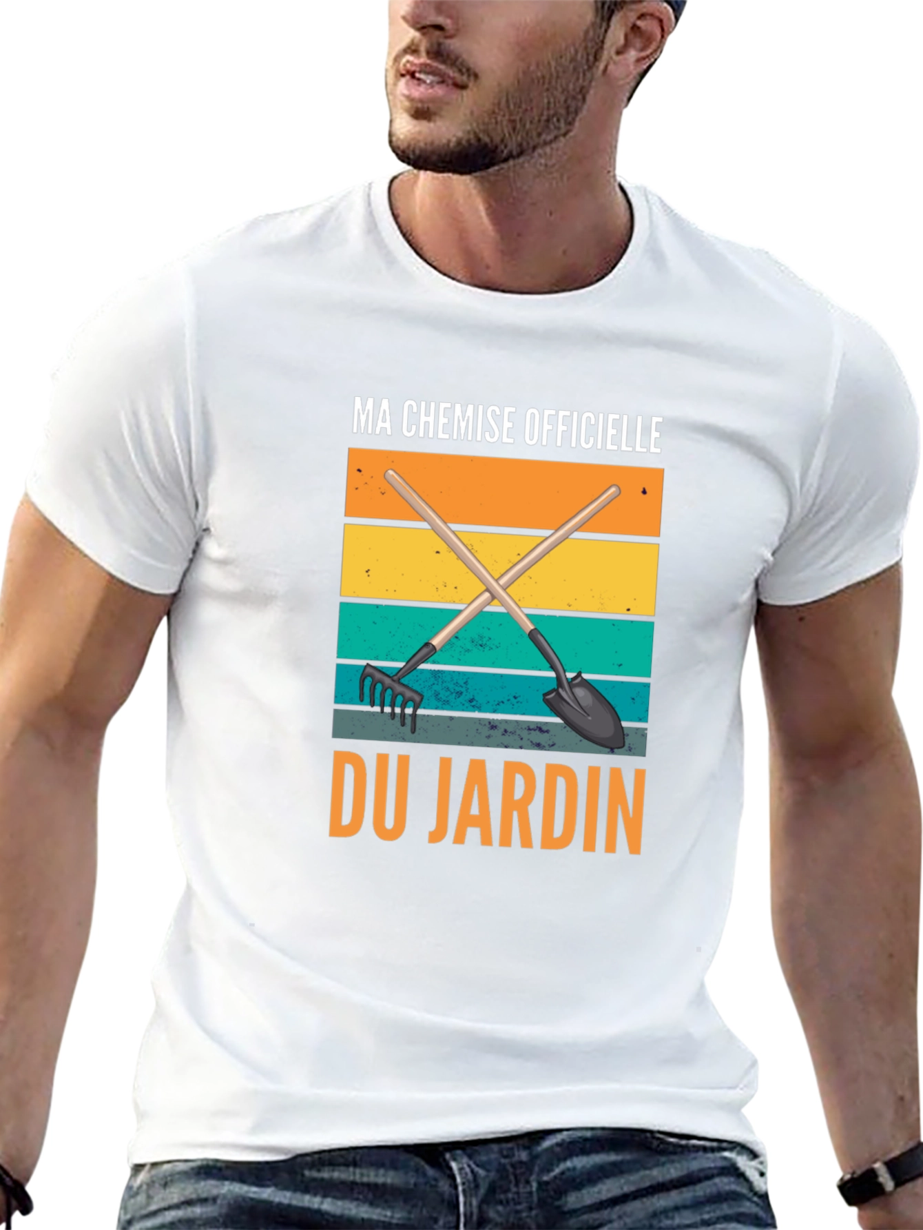 Black Ma Chemise Officielle du Jardin T-Shirt view 13