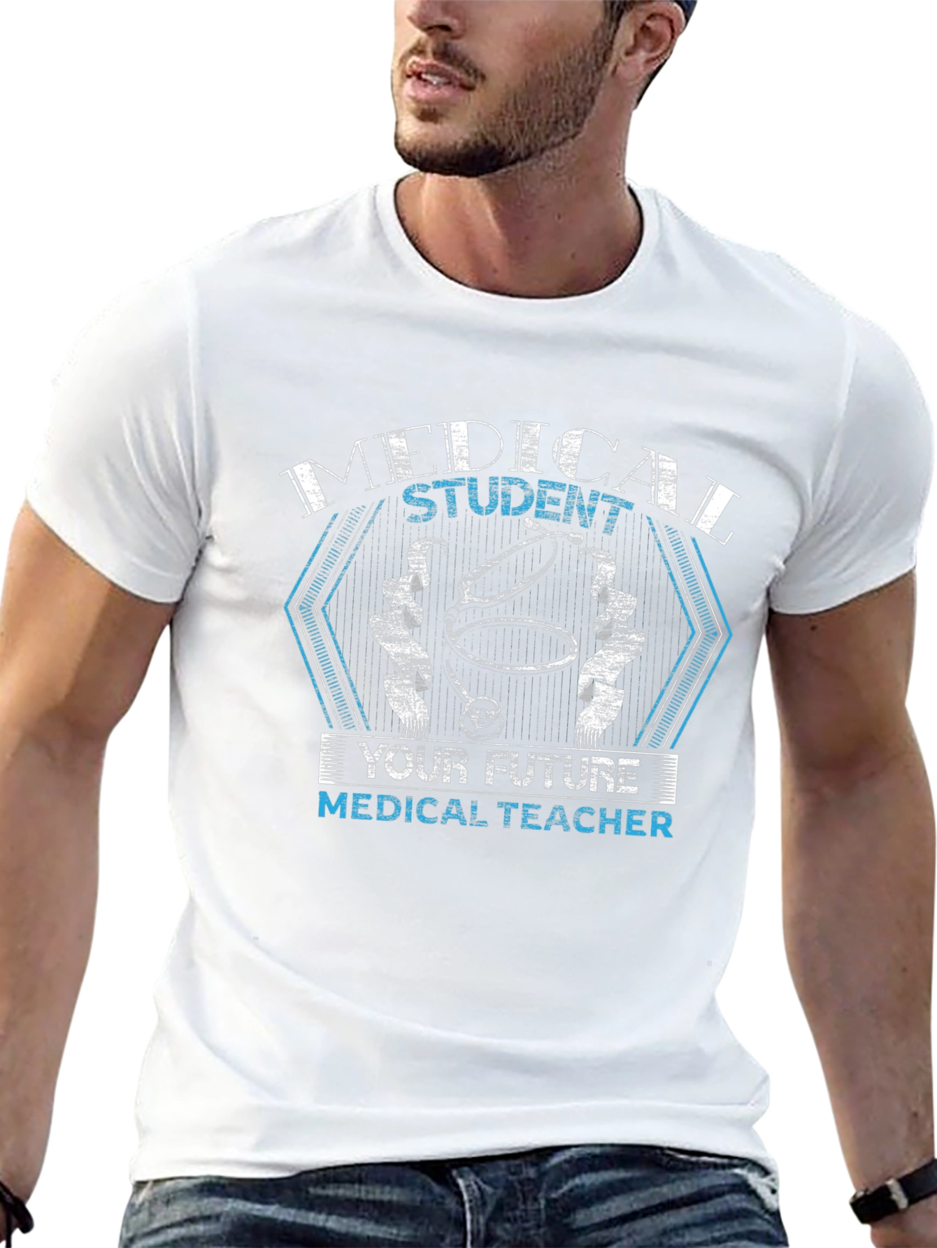 Medical Student Future Teacher Graphic T-Shirt - 13