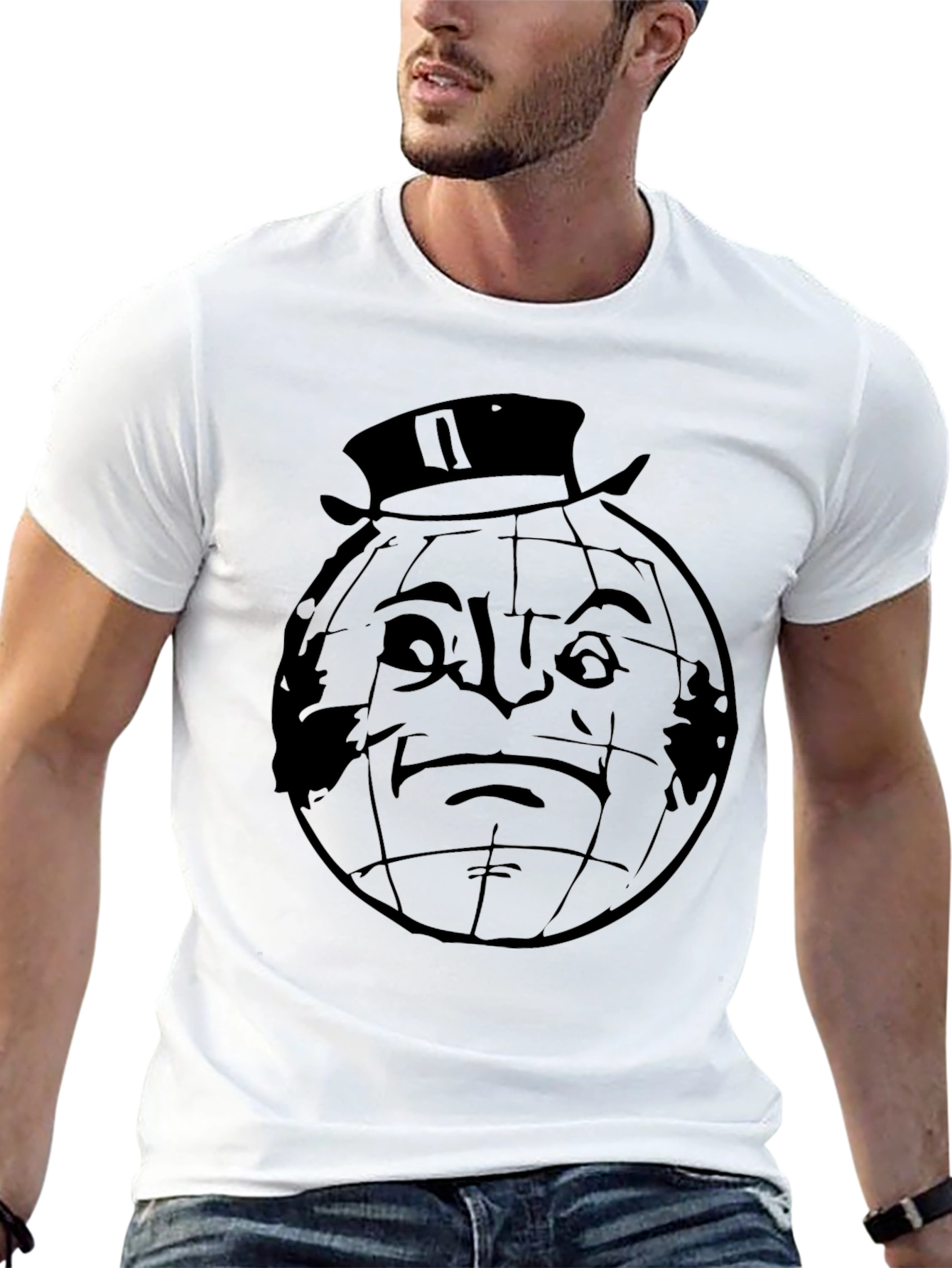 Black Globo Gym Parody T-Shirt view 13