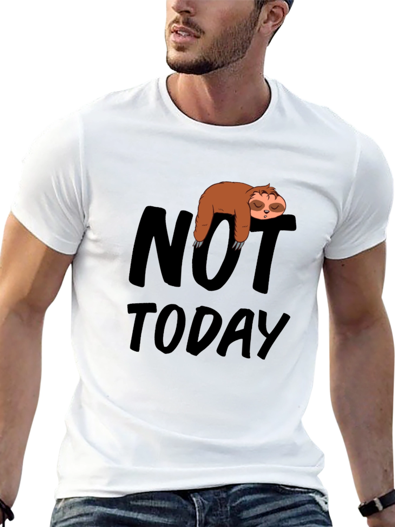 Not Today Sloth Graphic Tee - 13