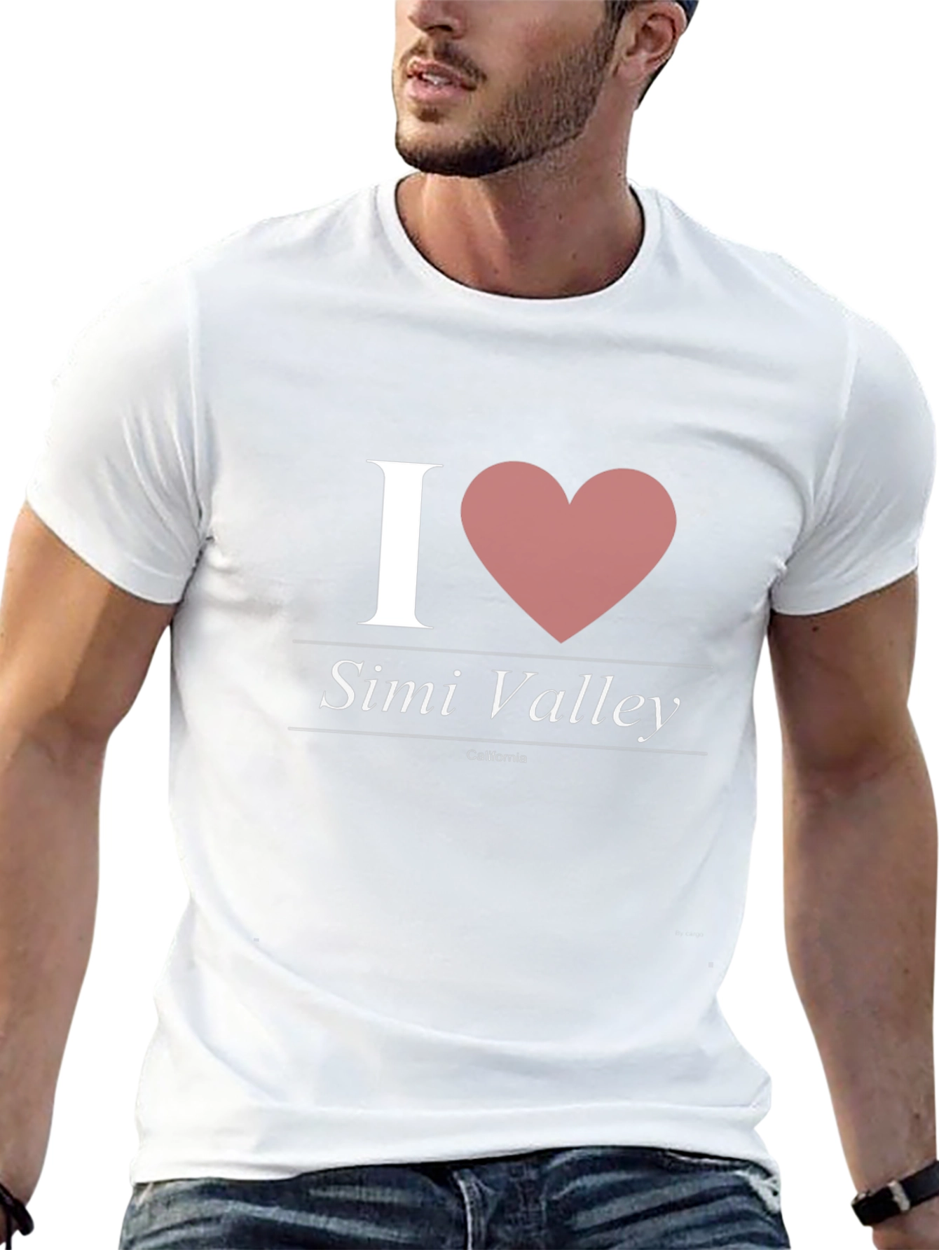 I Heart Simi Valley Black T-Shirt - 13