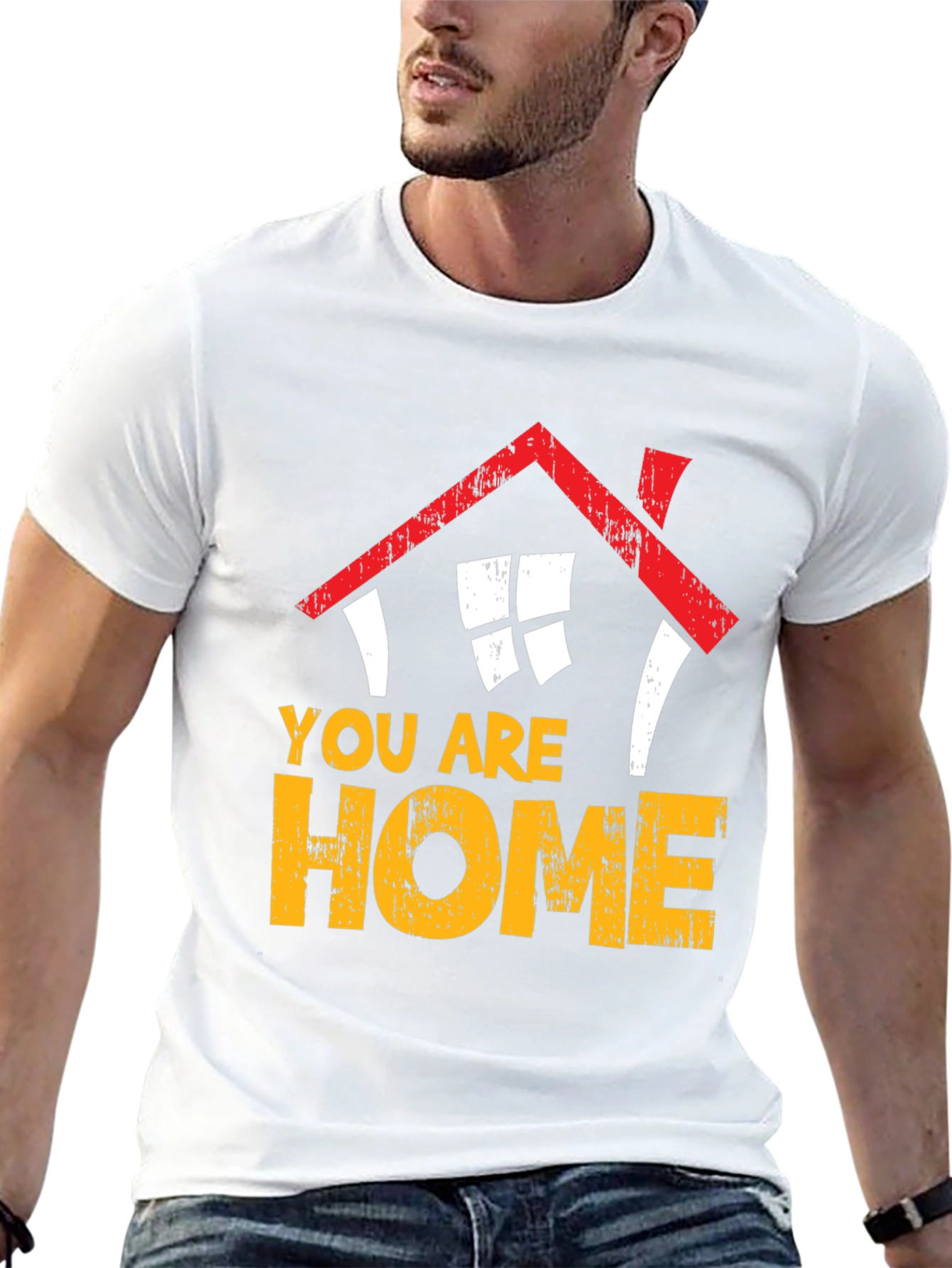 Black You Are Home Graphic Tee view 13