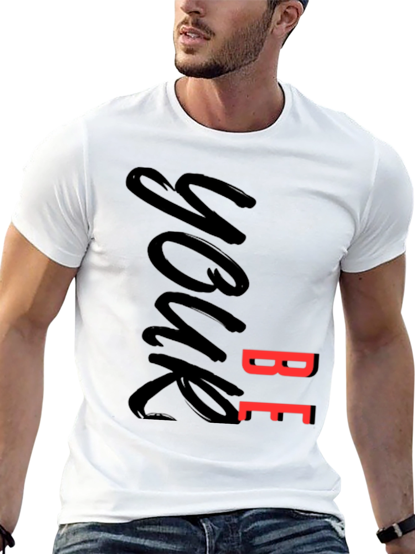 Black Be Your Own Kind of Awesome T-Shirt view 13