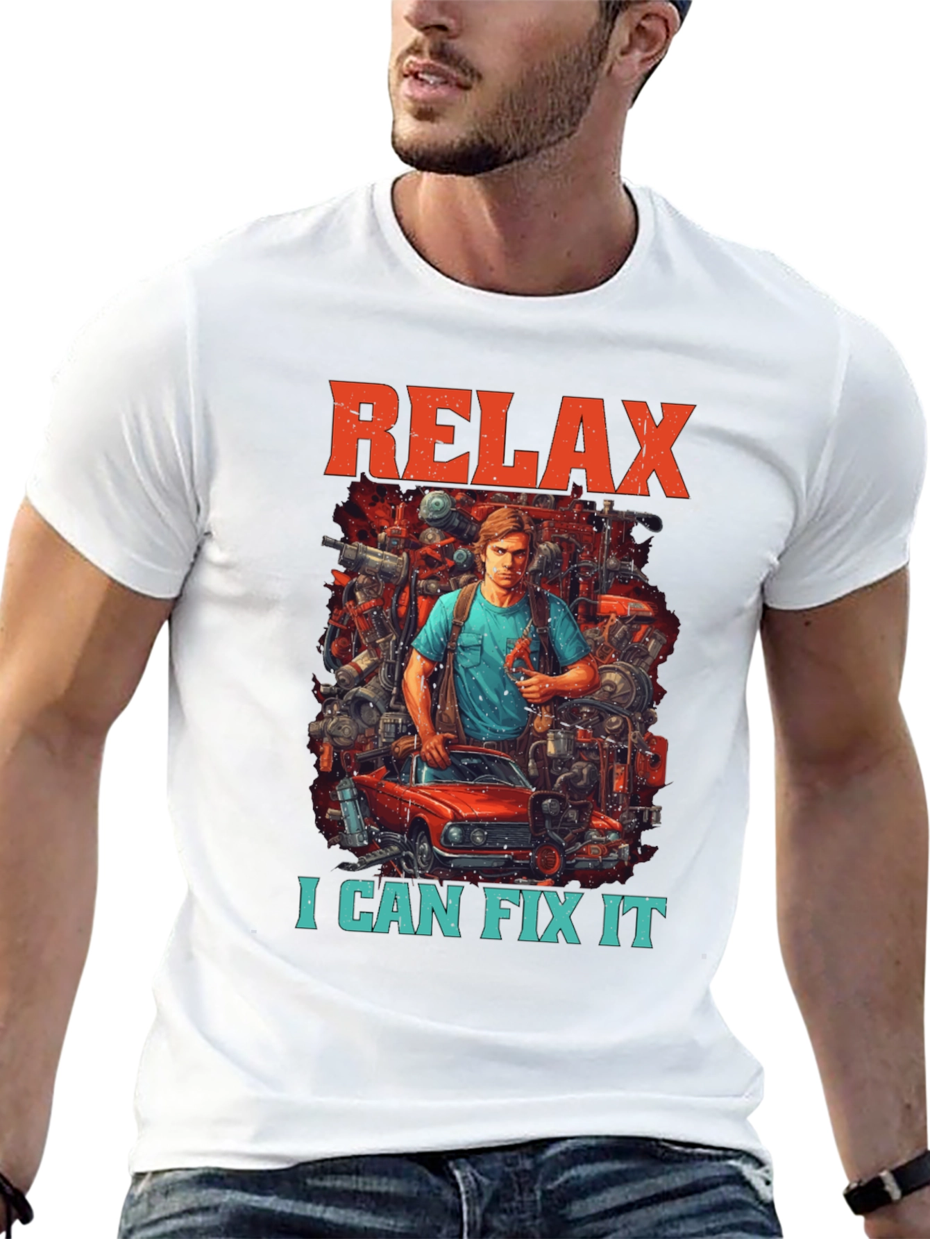 Relax I Can Fix It Graphic T-Shirt - 13