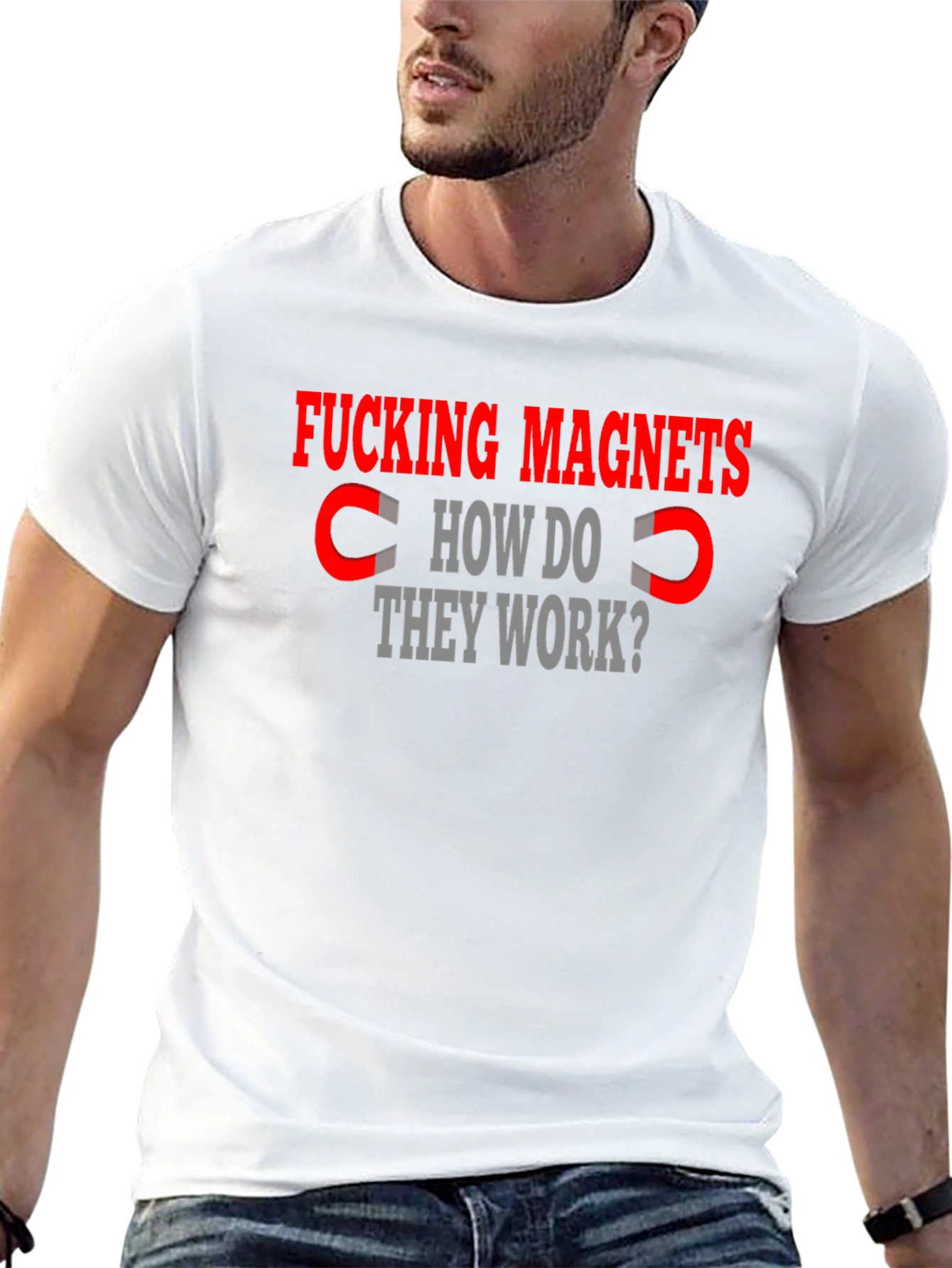 Black Fucking Magnets T-Shirt - How Do They Work? view 13