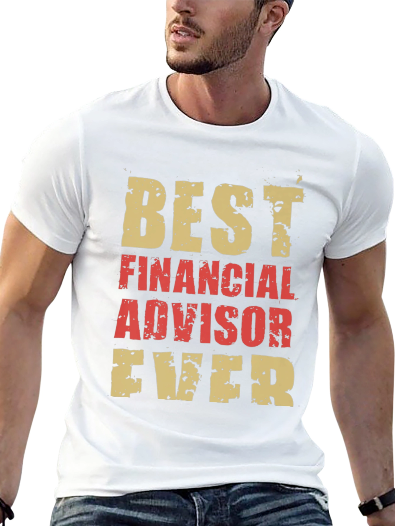 Black Best Financial Advisor Ever T-Shirt view 13