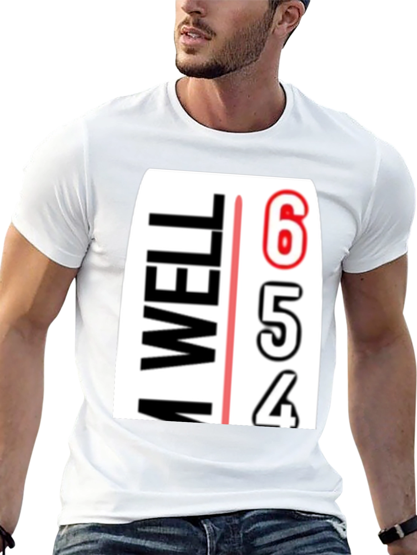 Black I'm Well Countdown T-Shirt - Funny Graphic Tee view 13