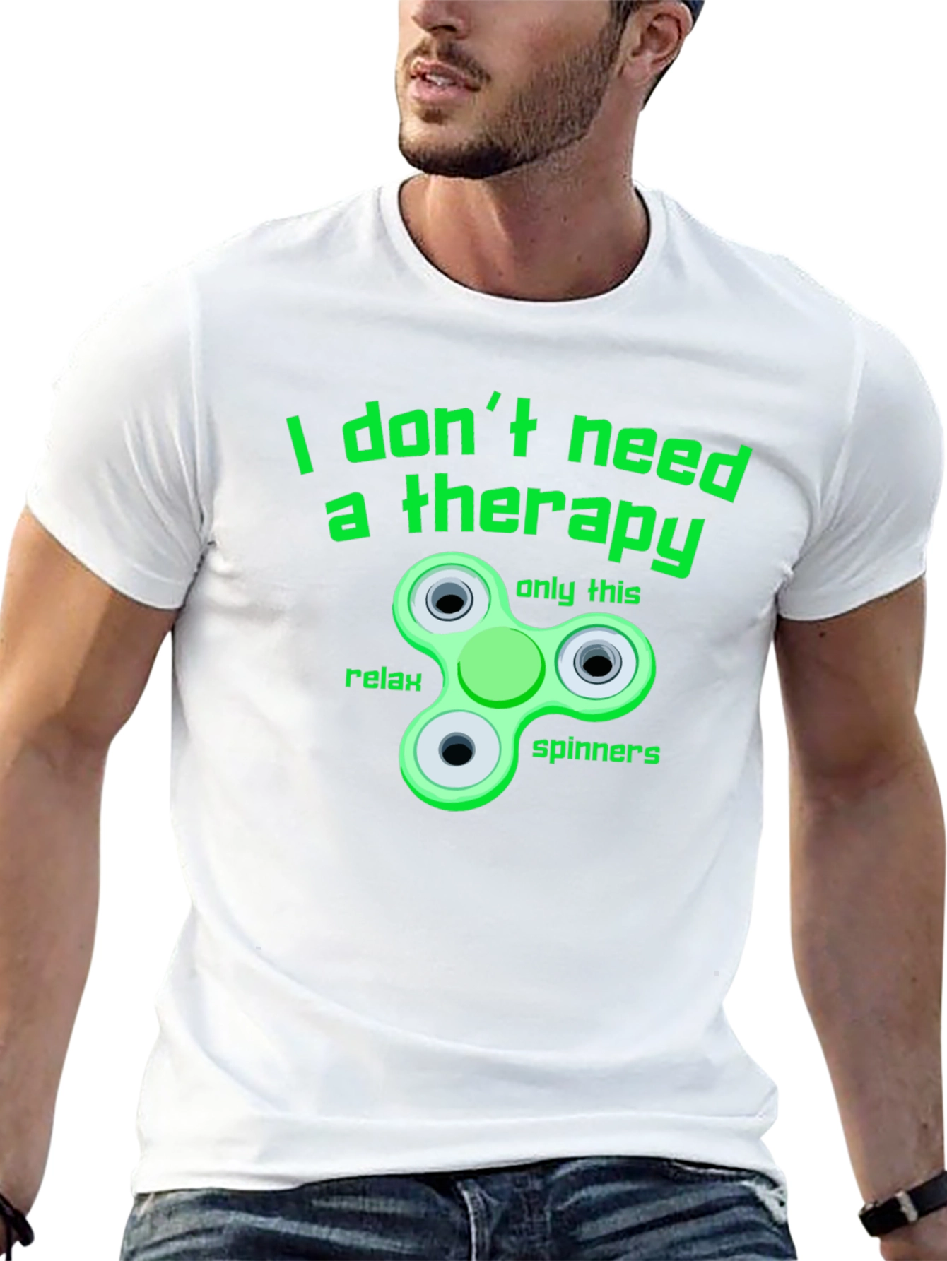 I Don't Need Therapy T-Shirt - Fidget Spinner Tee - 13