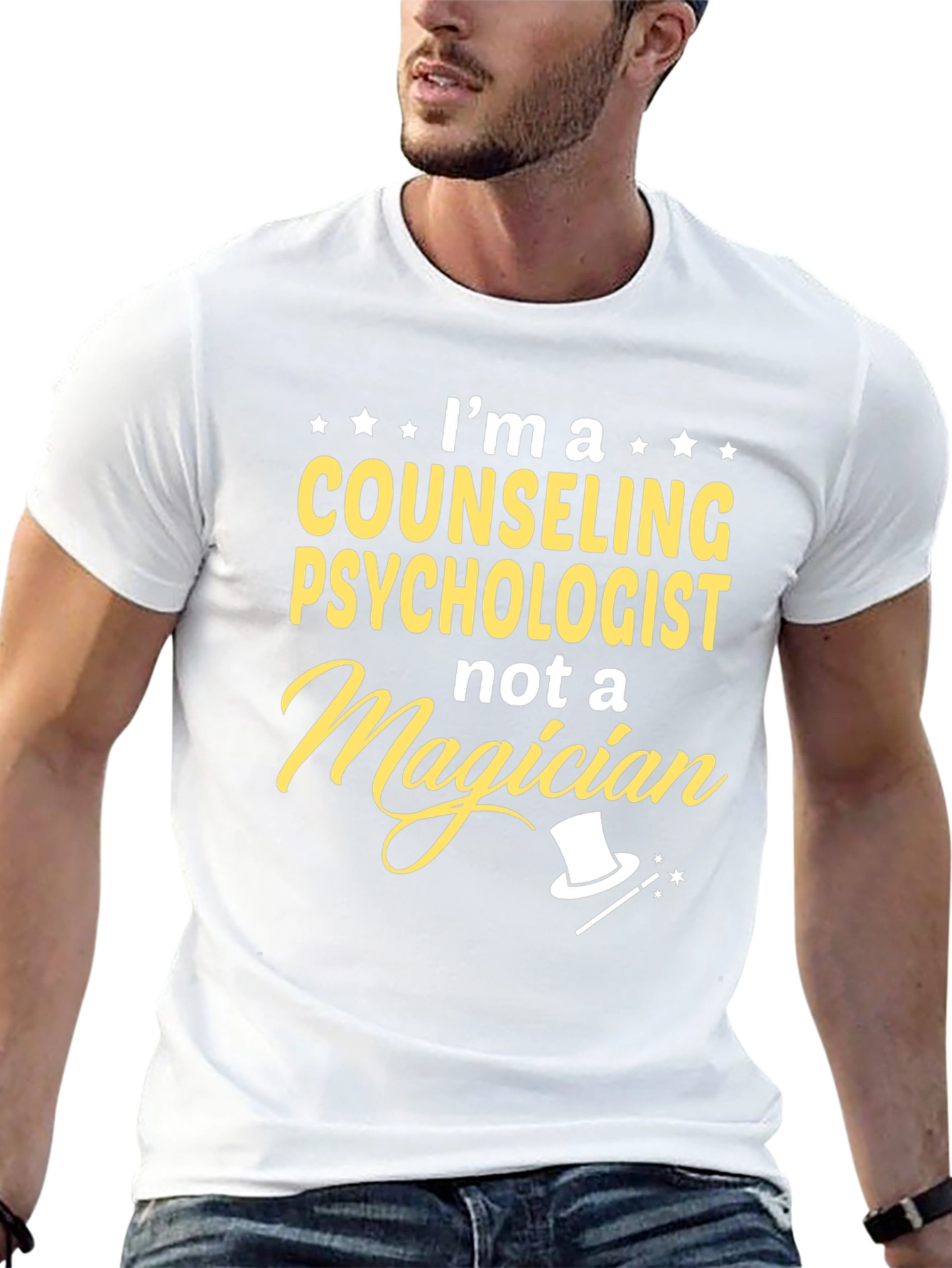 Black Counseling Psychologist T-Shirt - Funny Therapist Tee view 13
