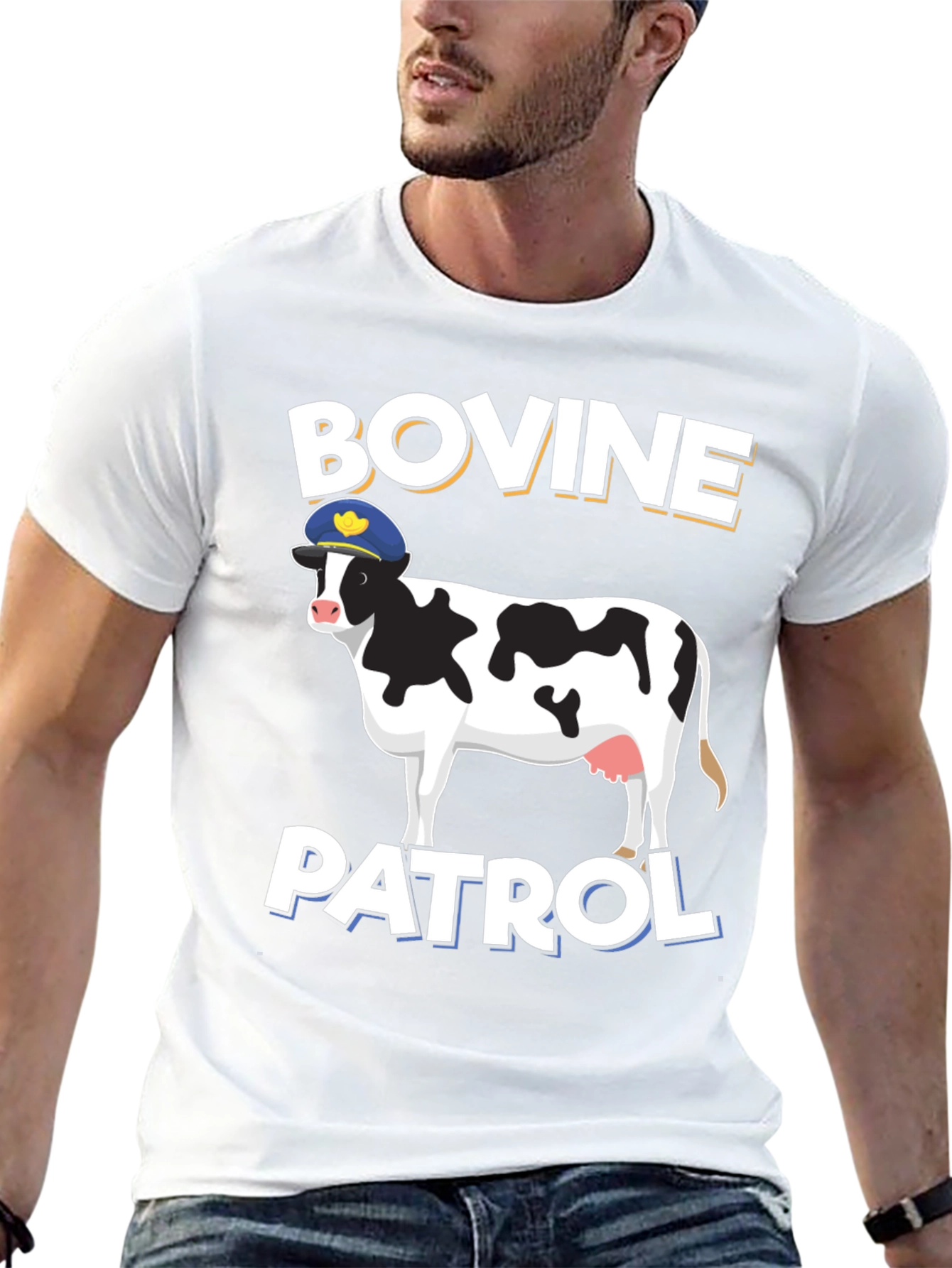 Bovine Patrol Graphic T-Shirt - 13