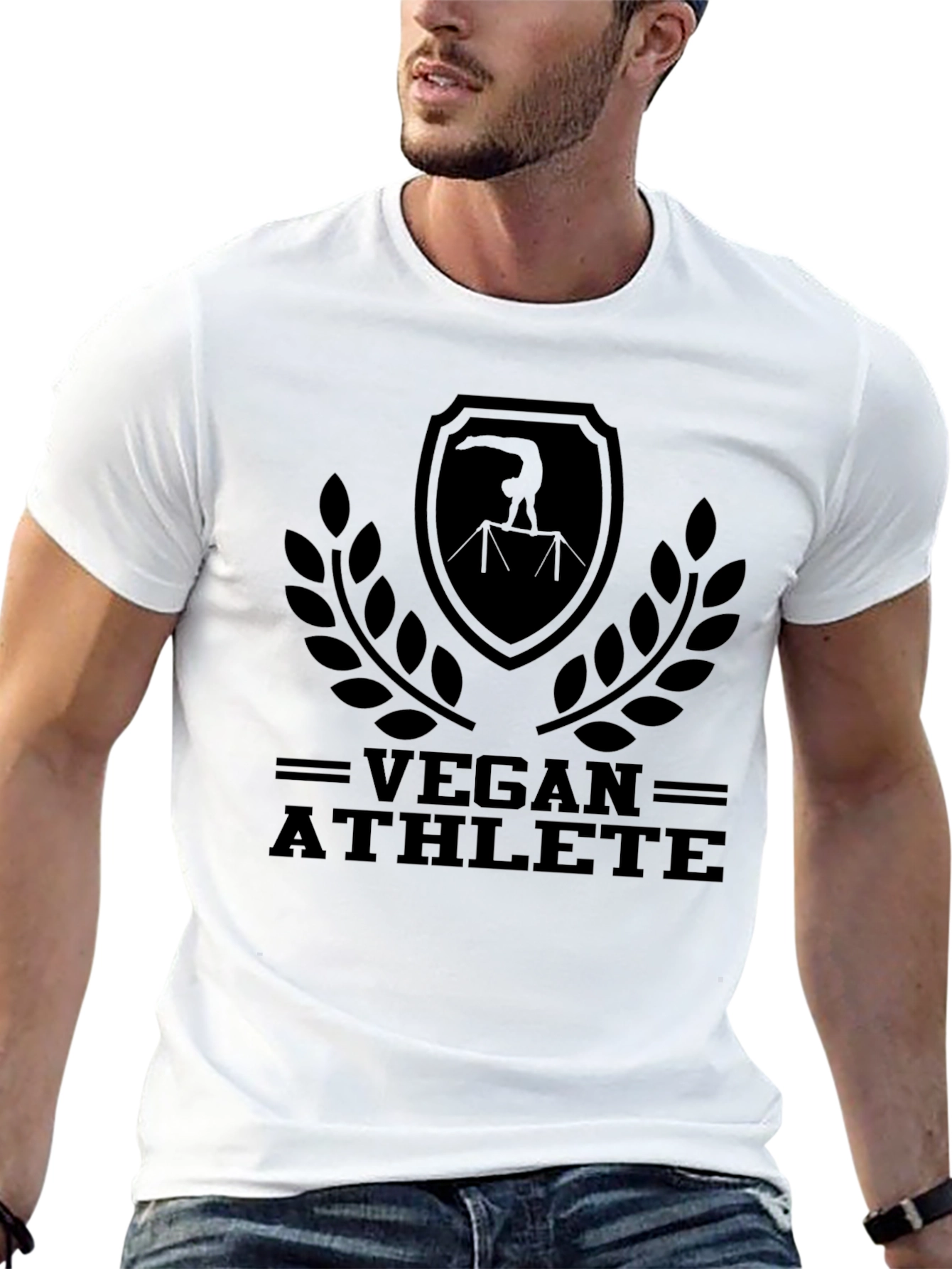 Vegan Athlete Gymnast T-Shirt - 13