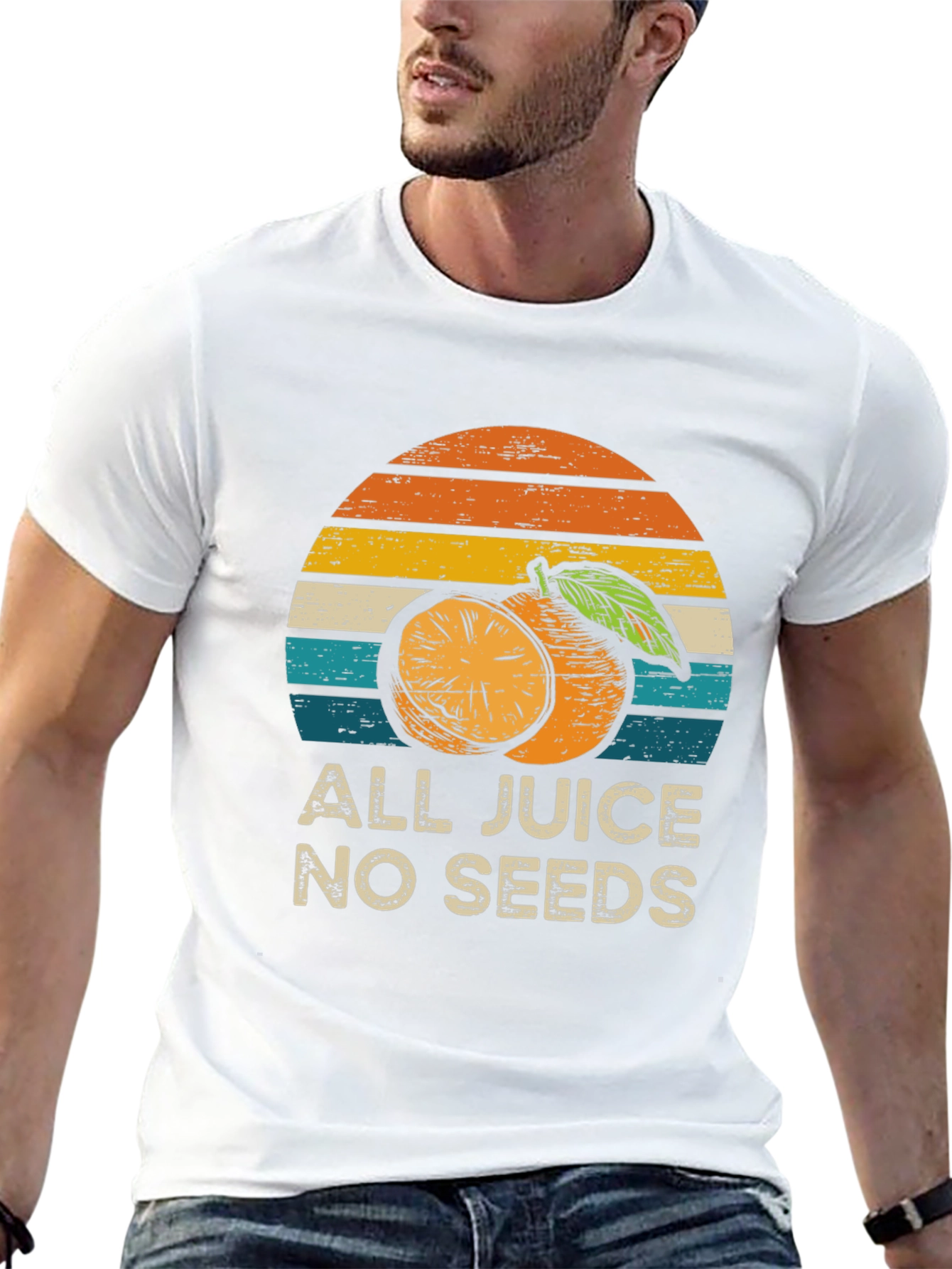Black All Juice No Seeds Graphic Tee view 13