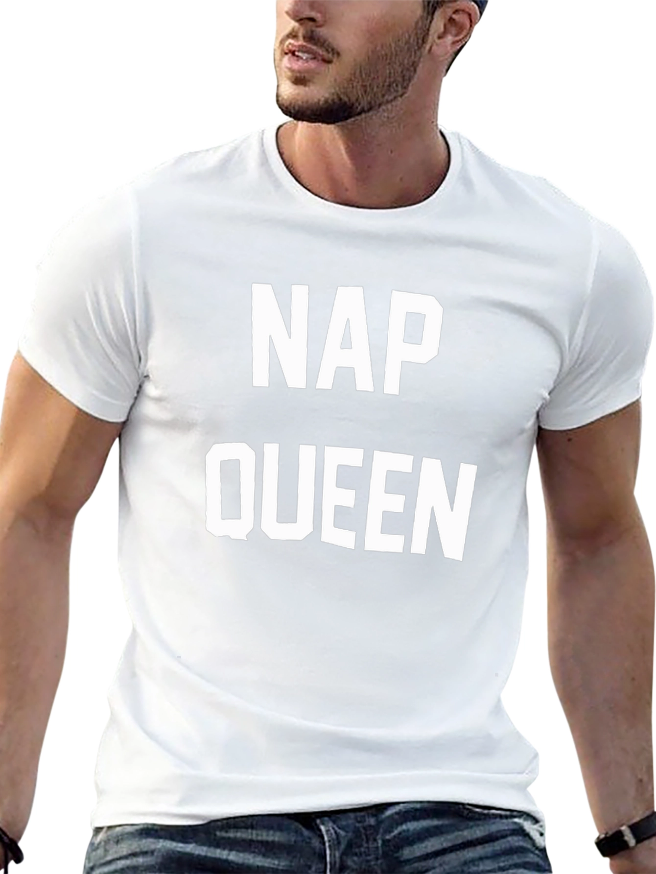 Black Nap Queen Graphic T-Shirt - Casual Comfort view 13