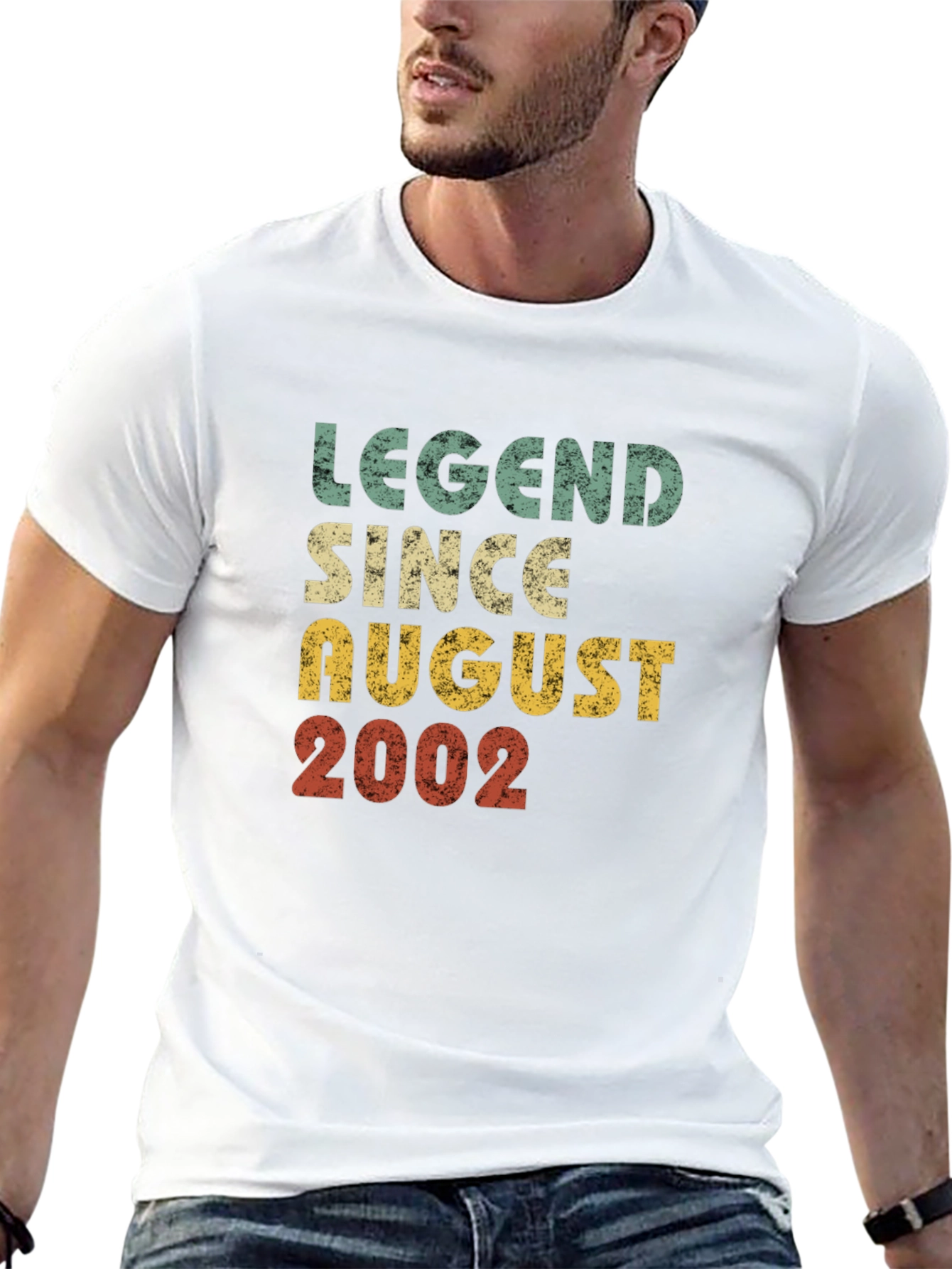 Black Legend Since August 2002 Graphic T-Shirt view 13