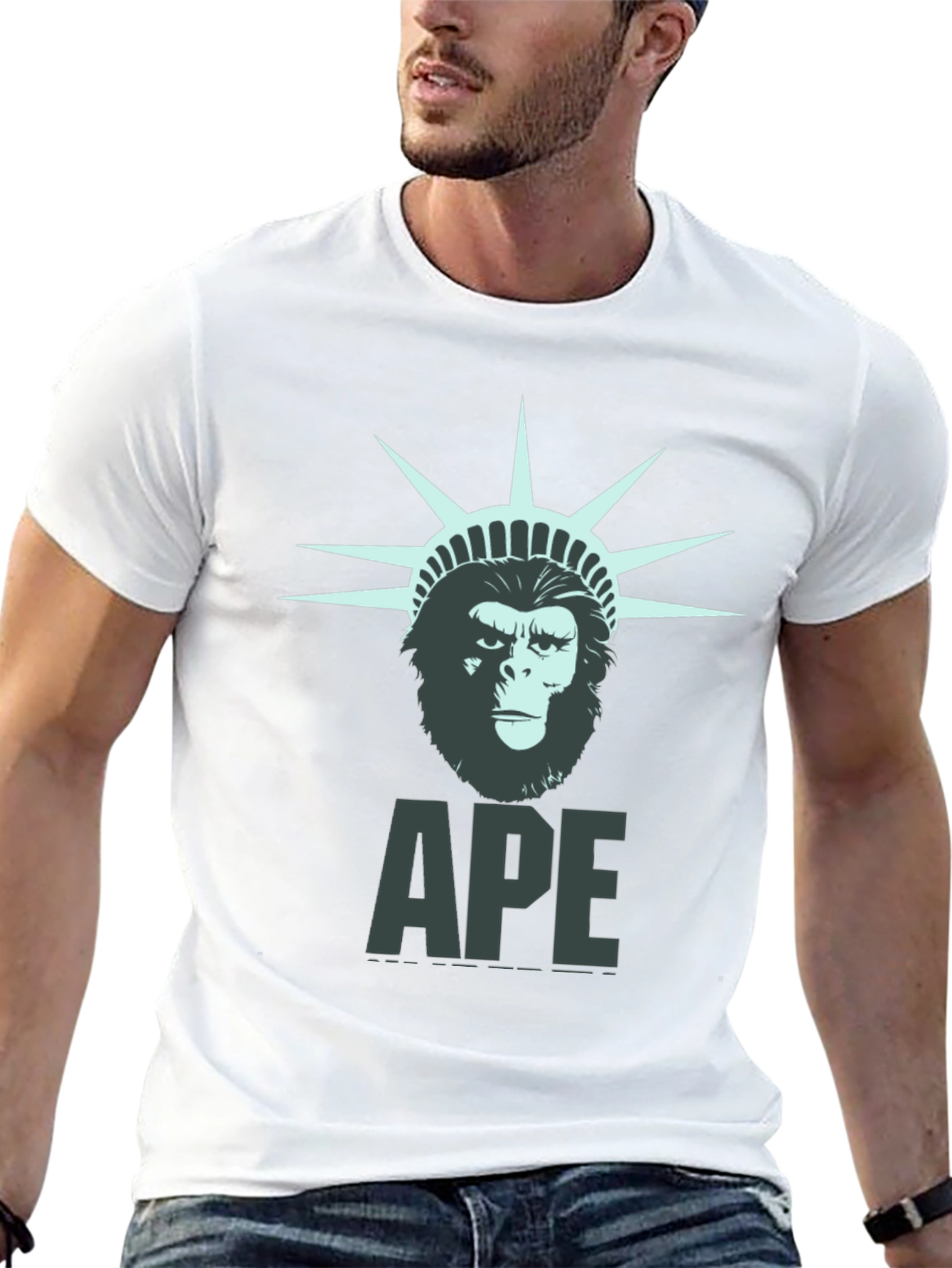 Black Ape Liberty T-Shirt - Planet of the Apes view 13