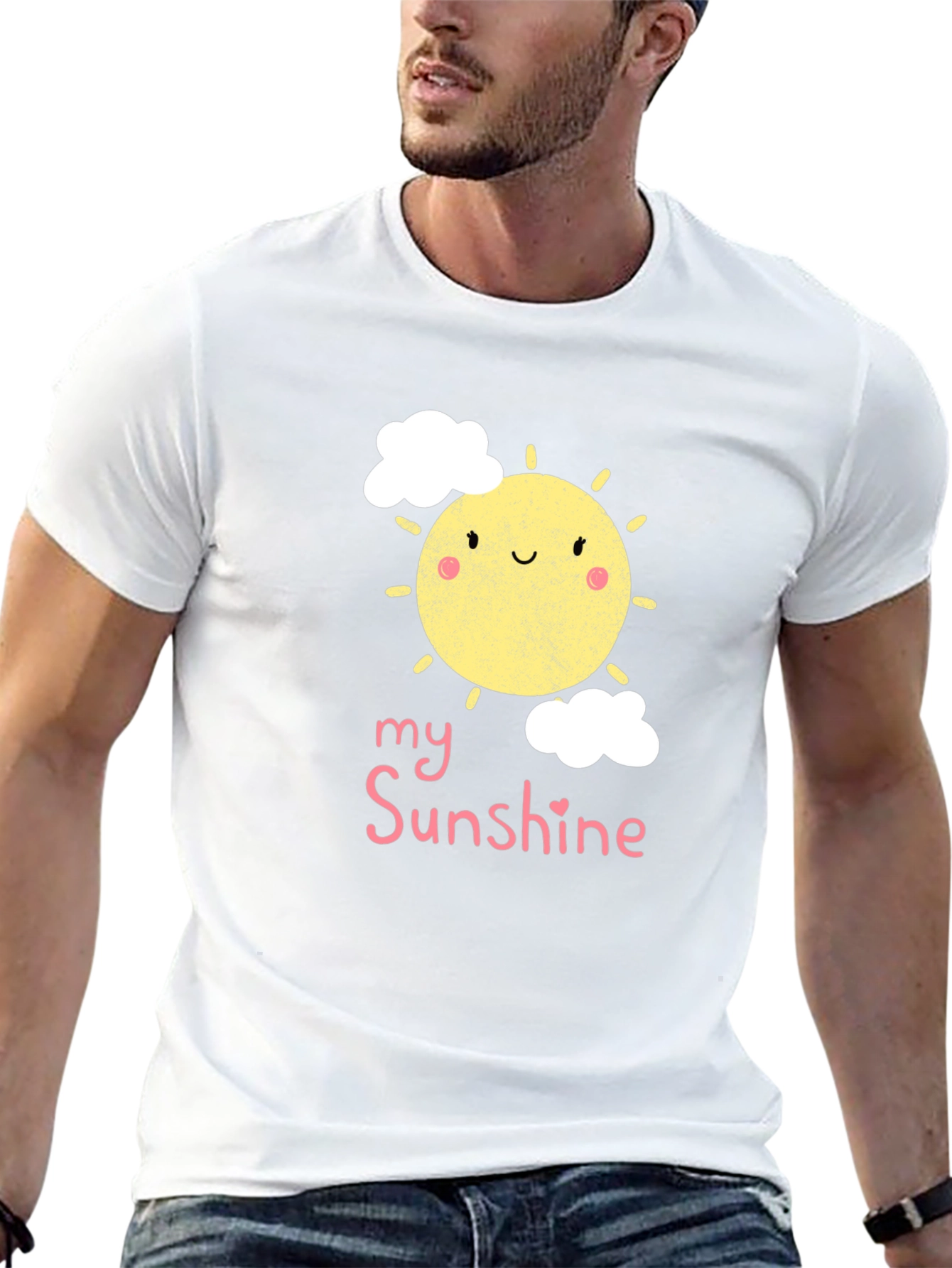 Black My Sunshine Graphic Tee - Men's Black T-Shirt view 13