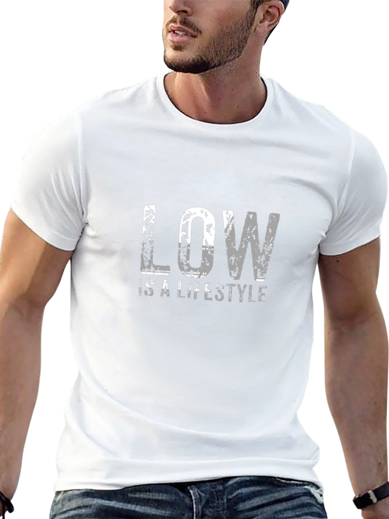 Black Low is a Lifestyle Black Graphic Tee view 13