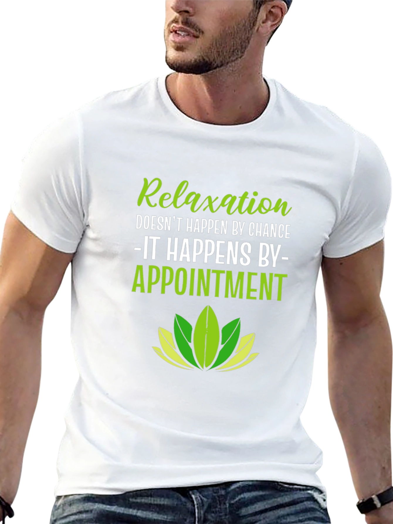 Black Relaxation by Appointment Black T-Shirt view 13